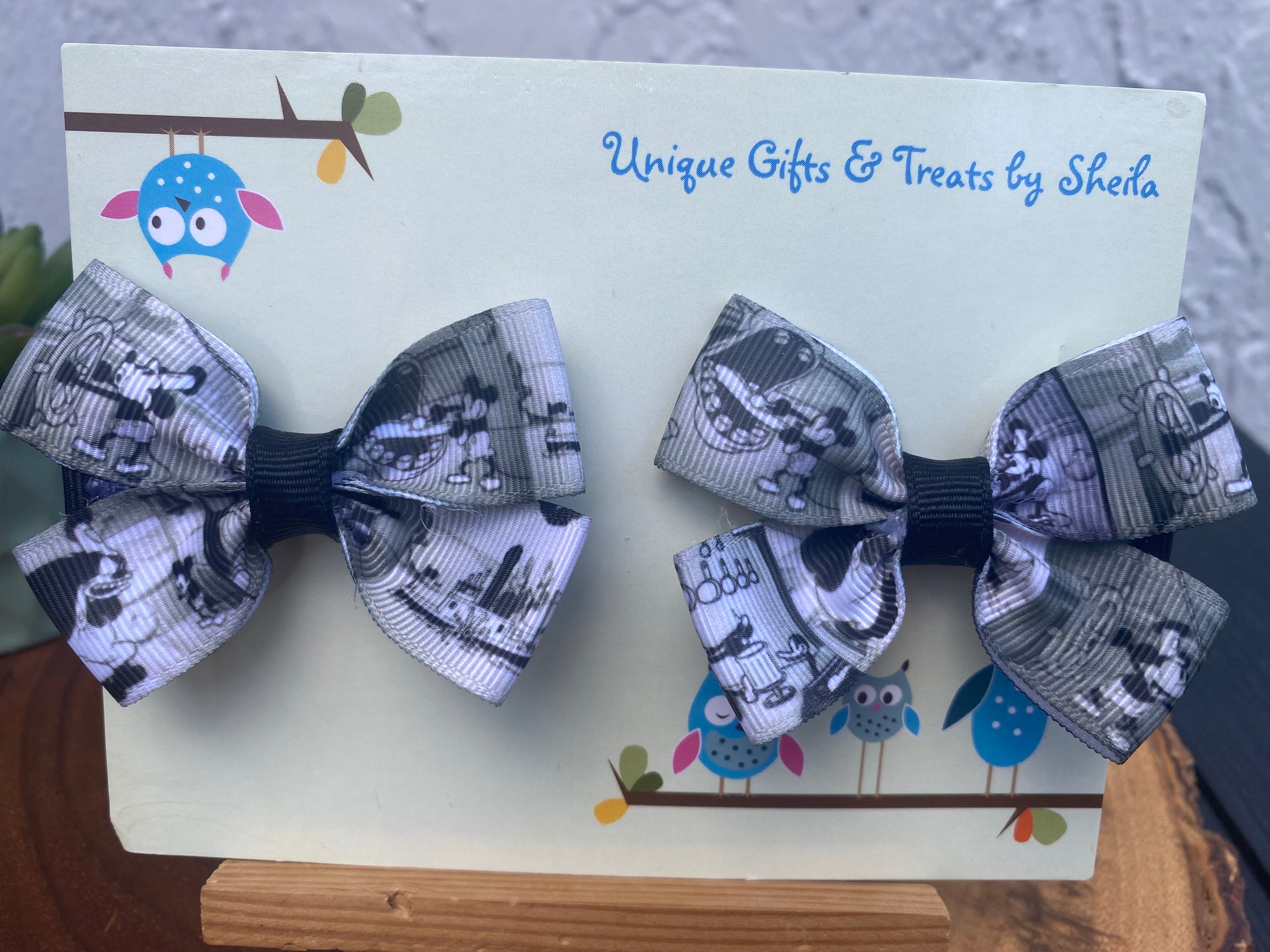 Steamboat Willie Hairbows