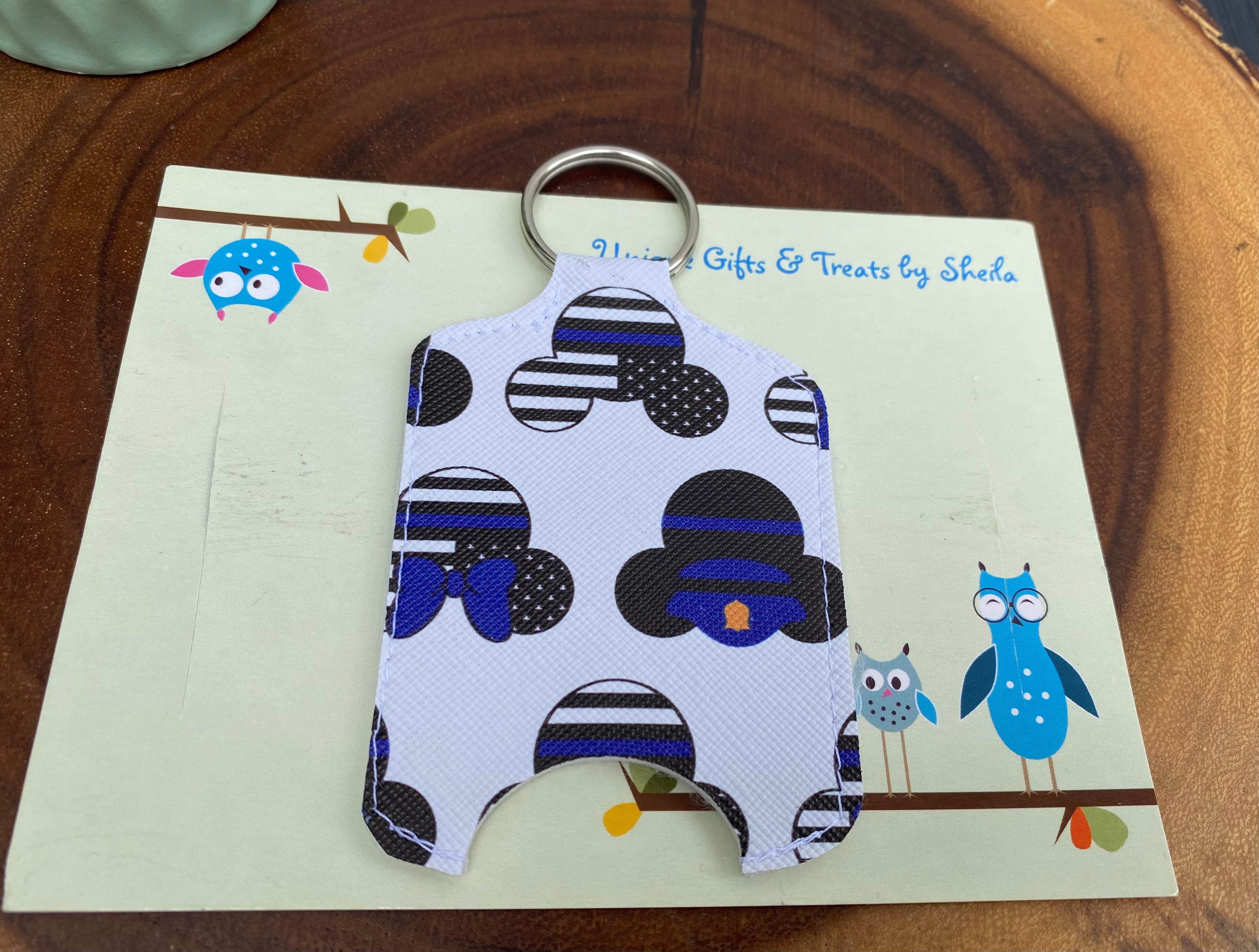 Police Officer Mickey Hand Sanitizer Holder