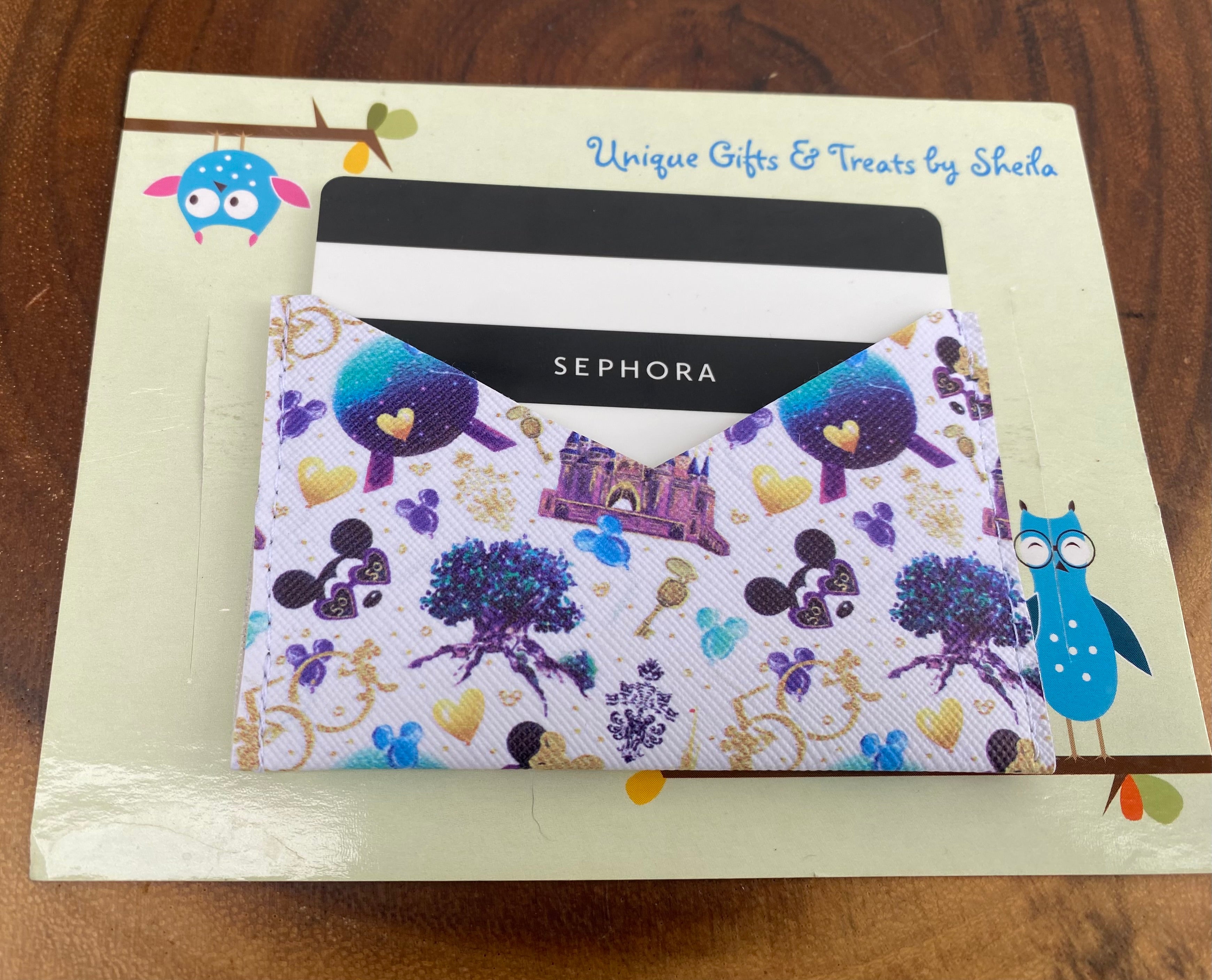 Disney 50th Anniversary Gift Card Holder