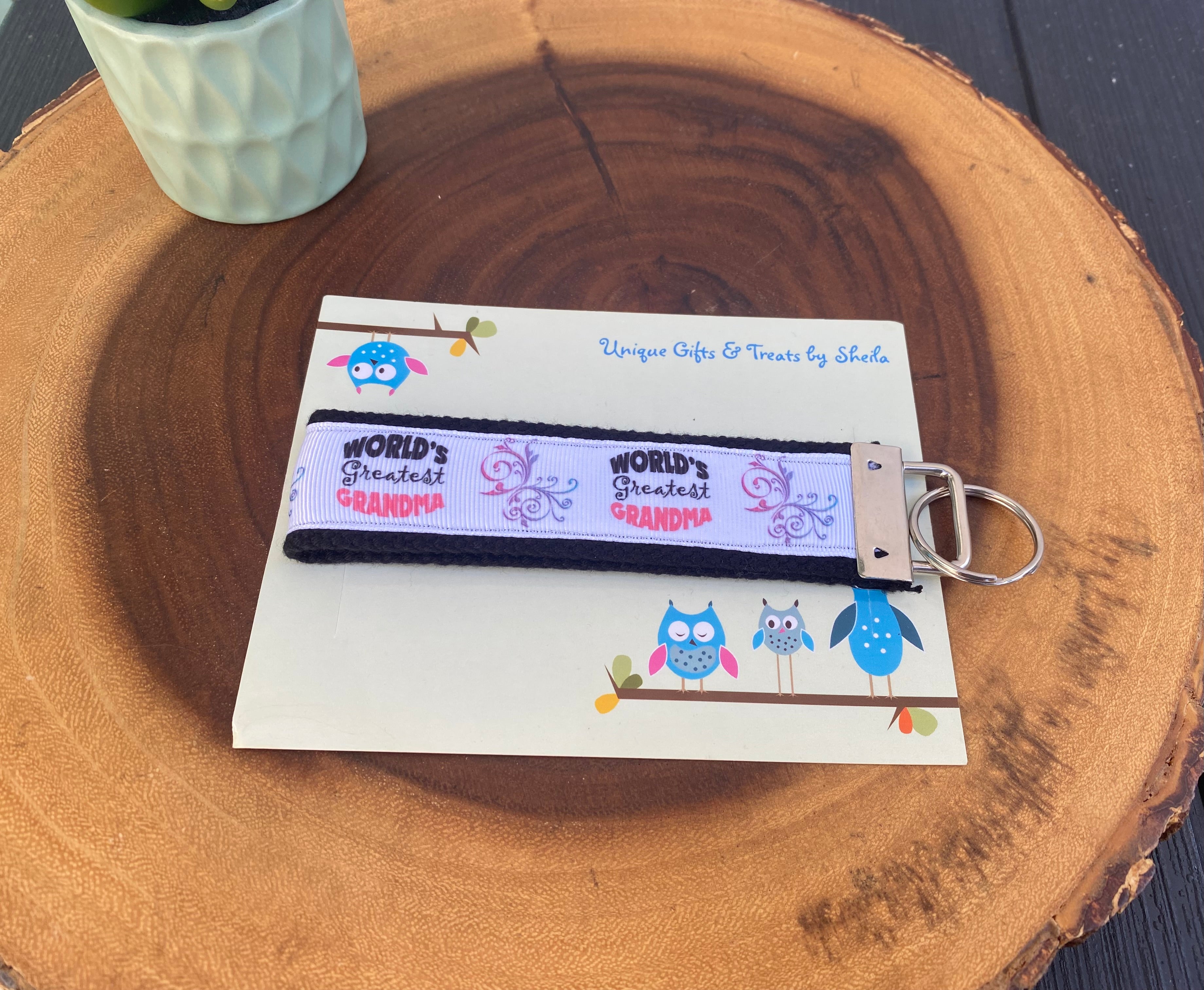 World’s Greatest Grandma Keychain; Keyfob