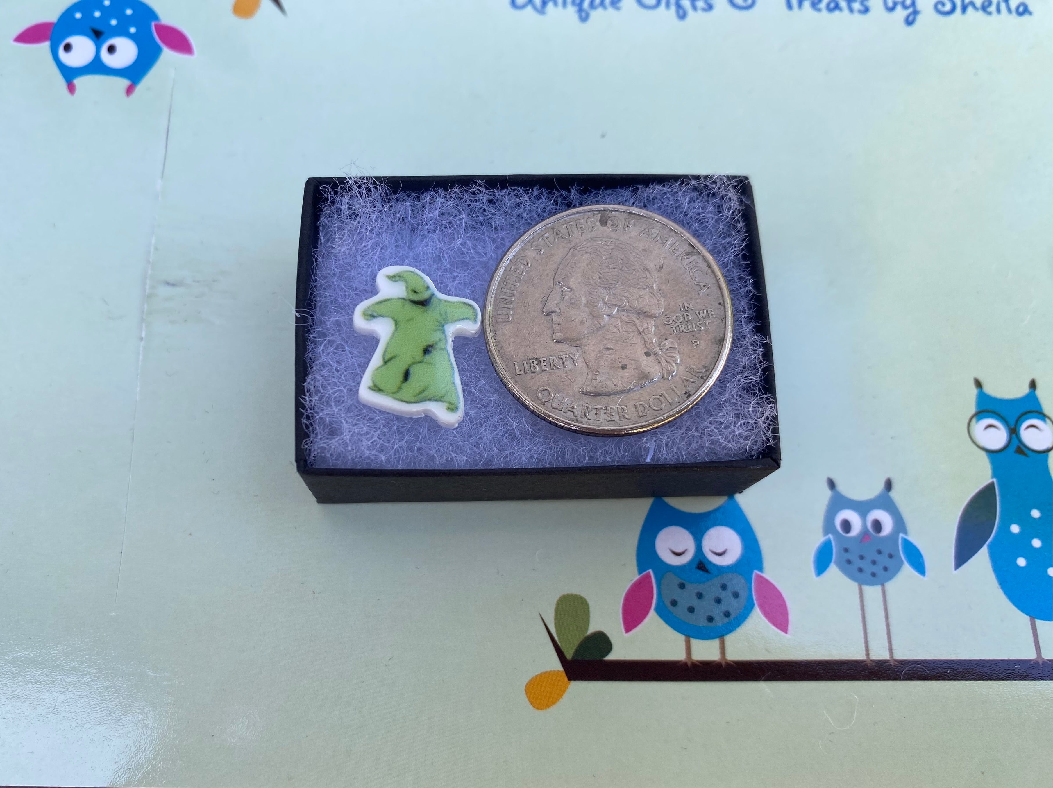 Nightmare Before Christmas; Oogie Boogie Earrings