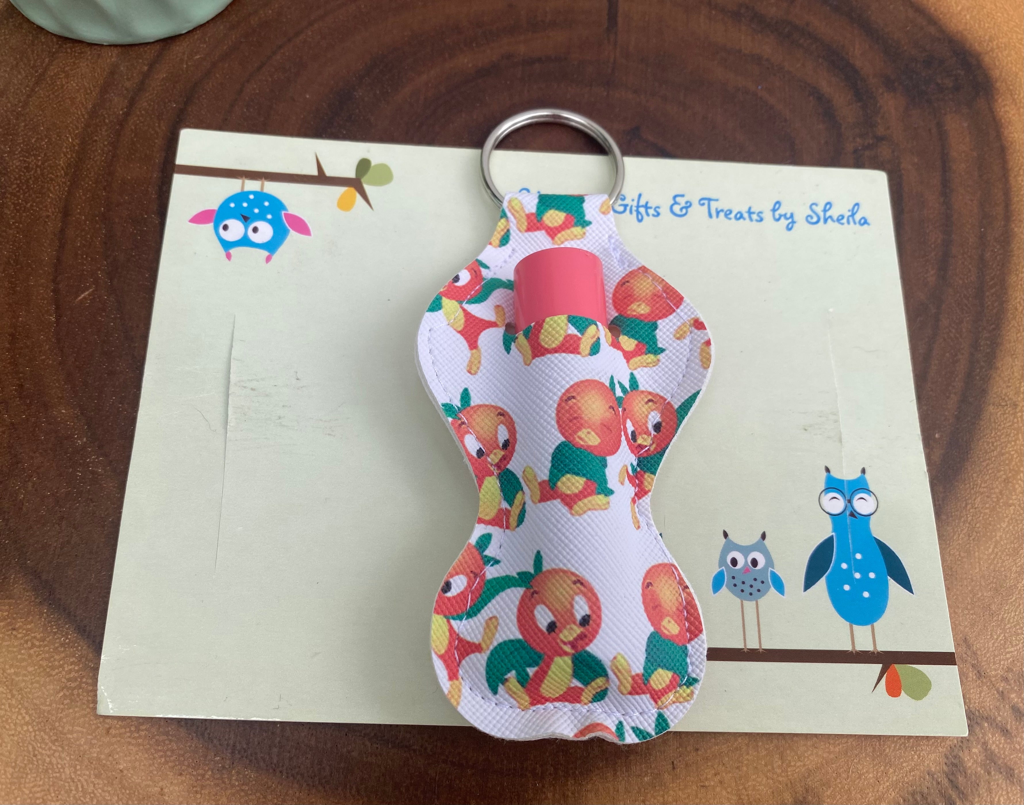 Orange Bird Lip Balm Holder