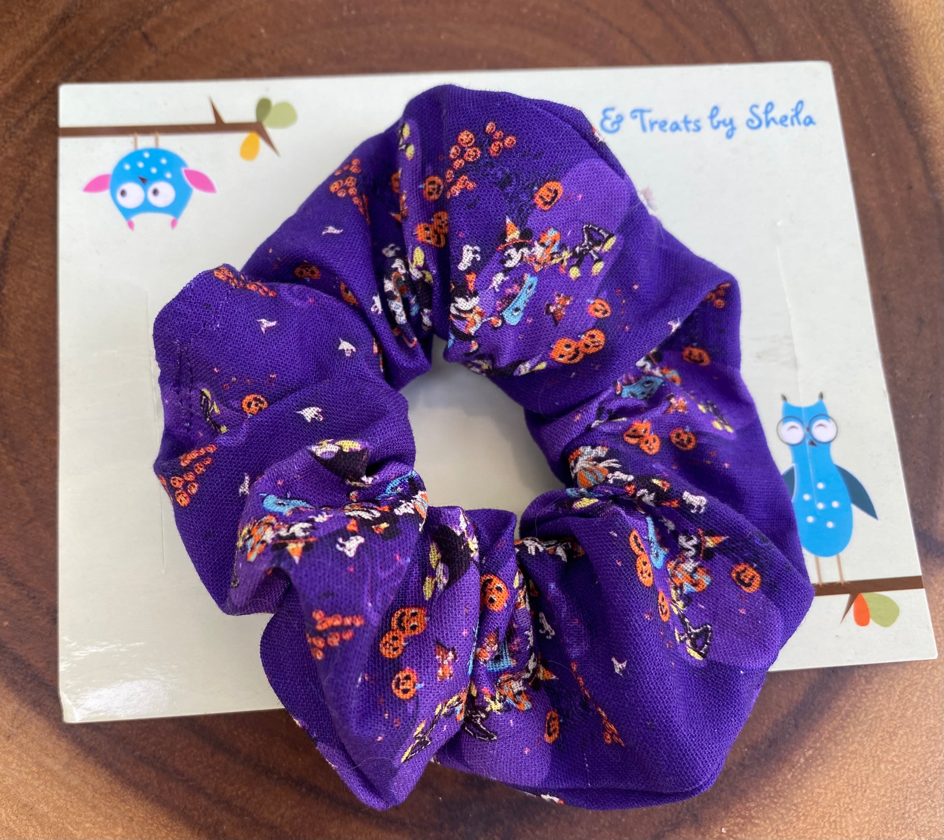 Mickey and Friends Halloween Scrunchie