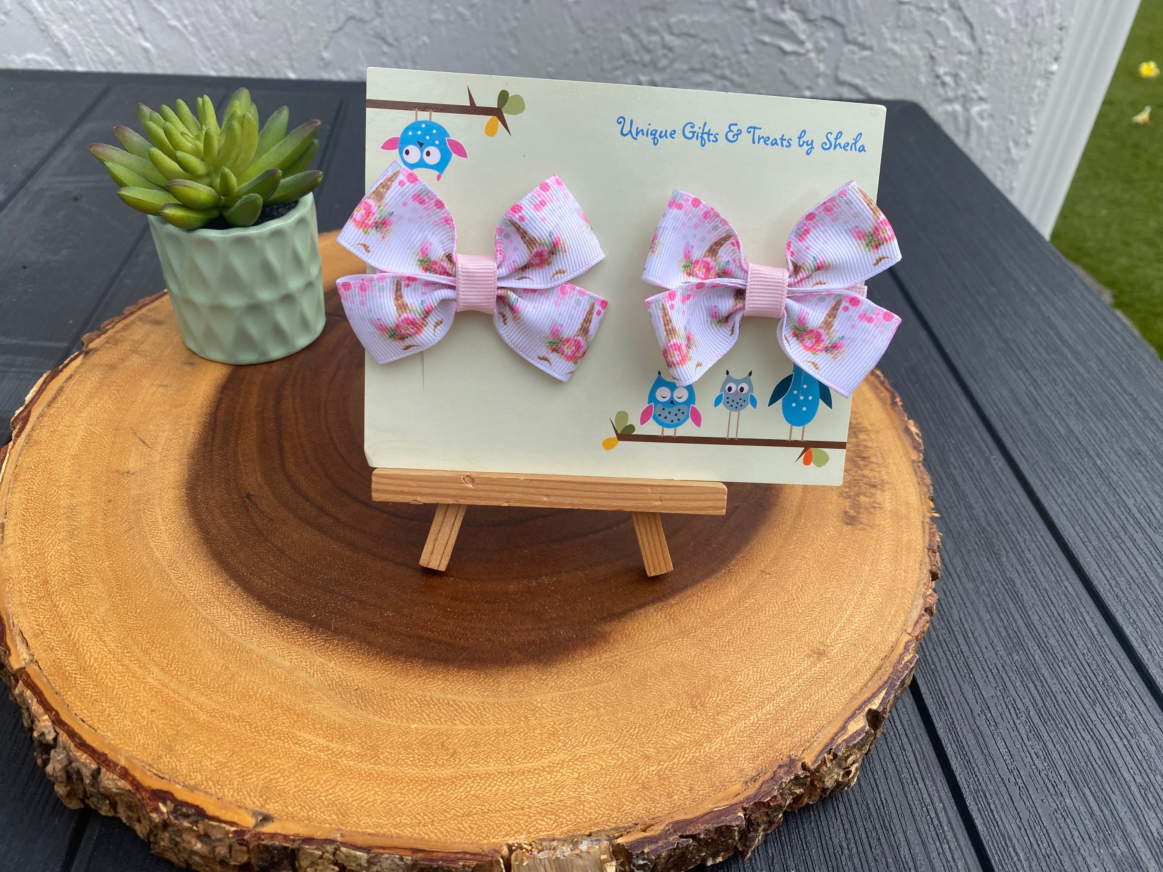 Unicorn Hairbows