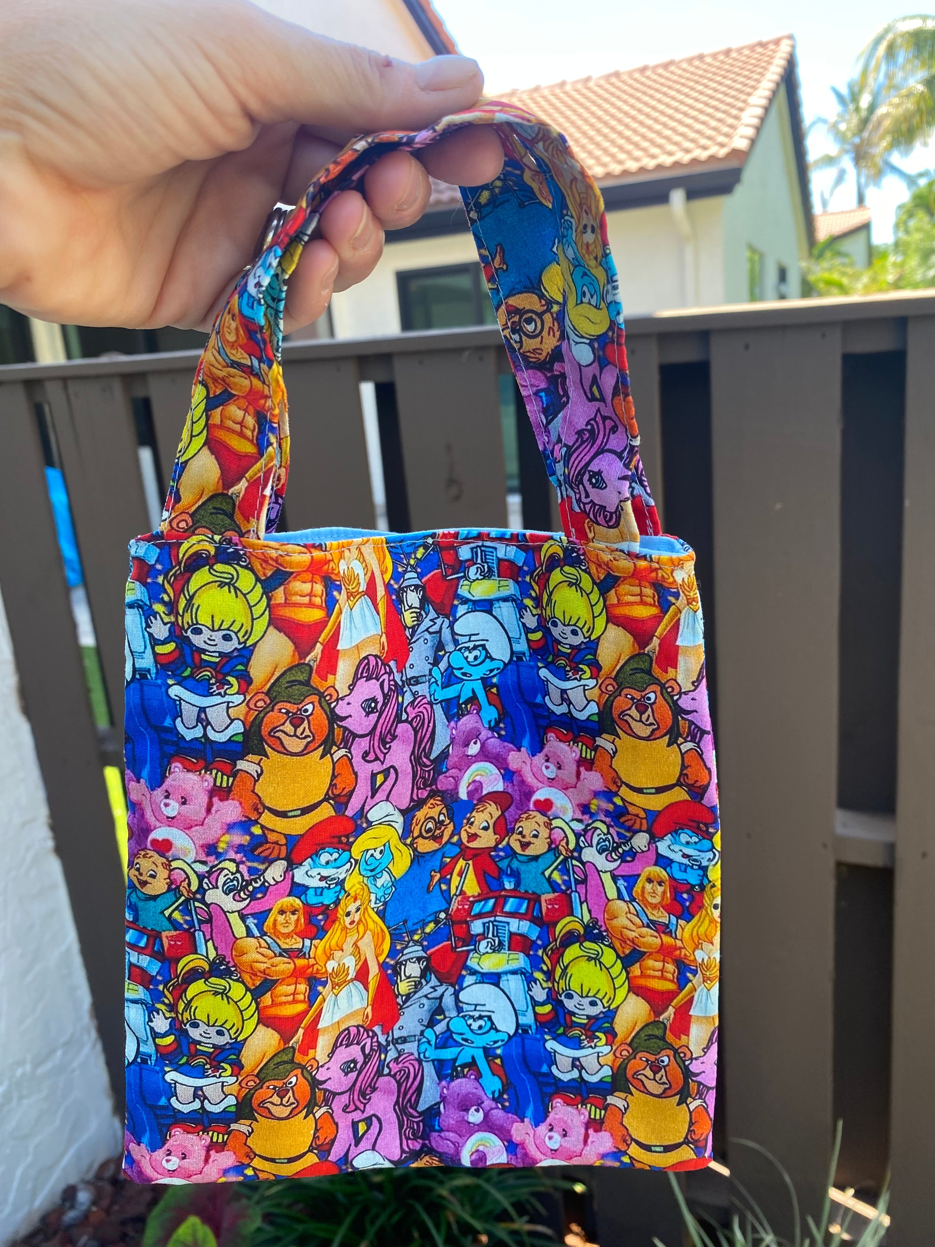 1980’s Cartoons; 1980’s Toys Gift Bag; Tote