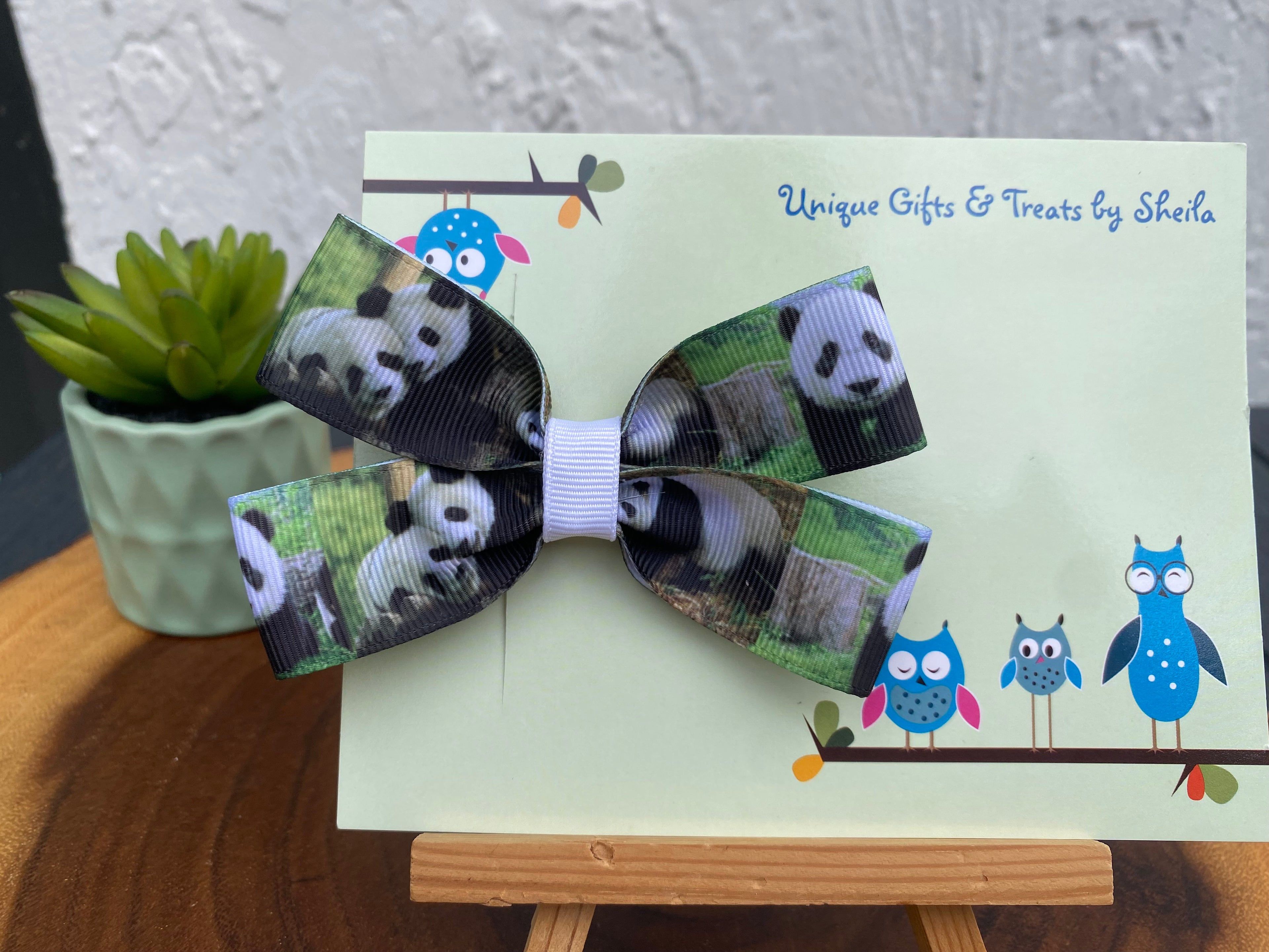 Panda Hairbow