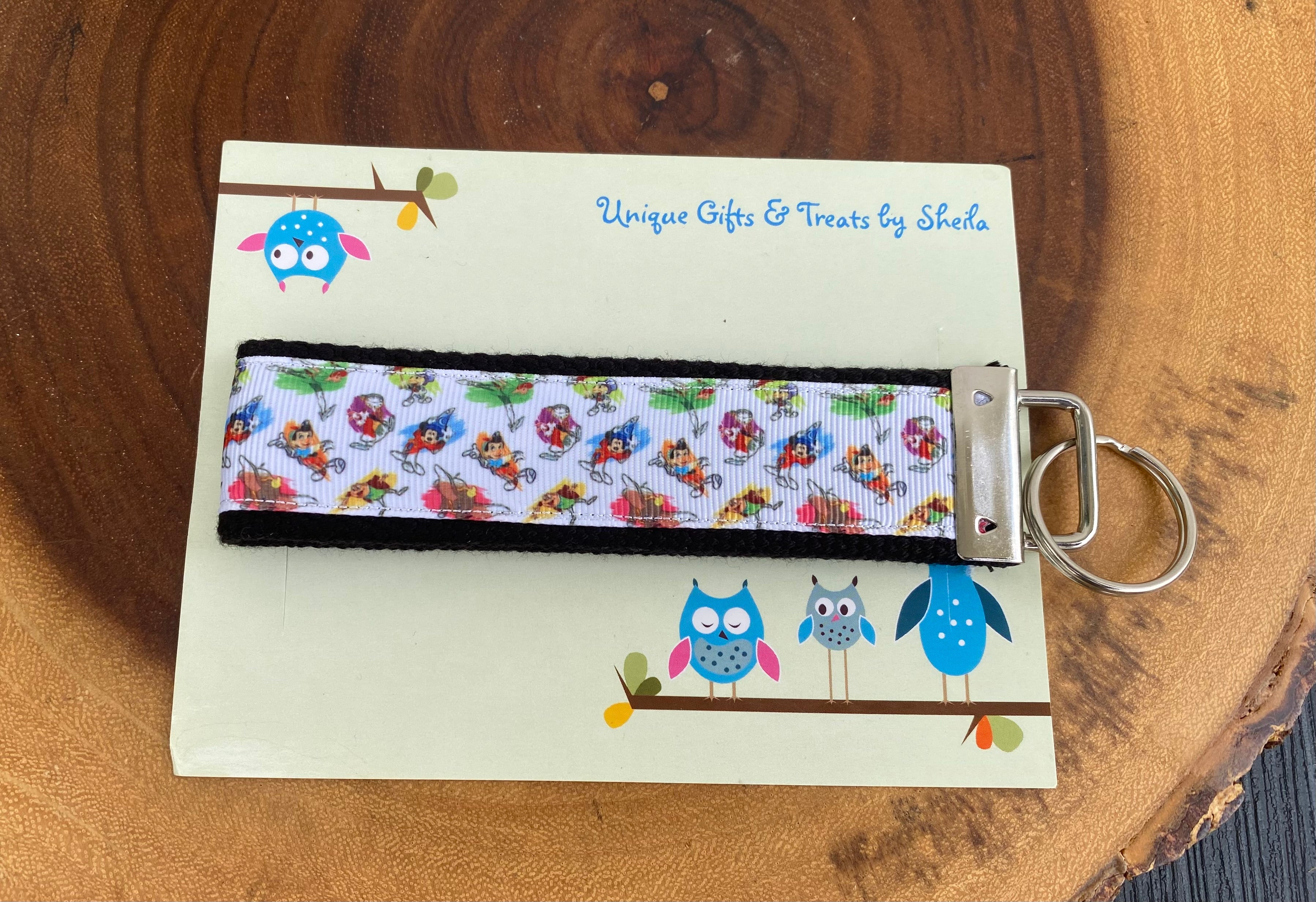 Disney Ink and Paint Keychain; Keyfob