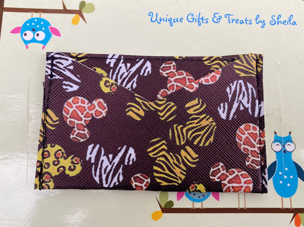 Safari Mickey Mouse Gift Card Holder