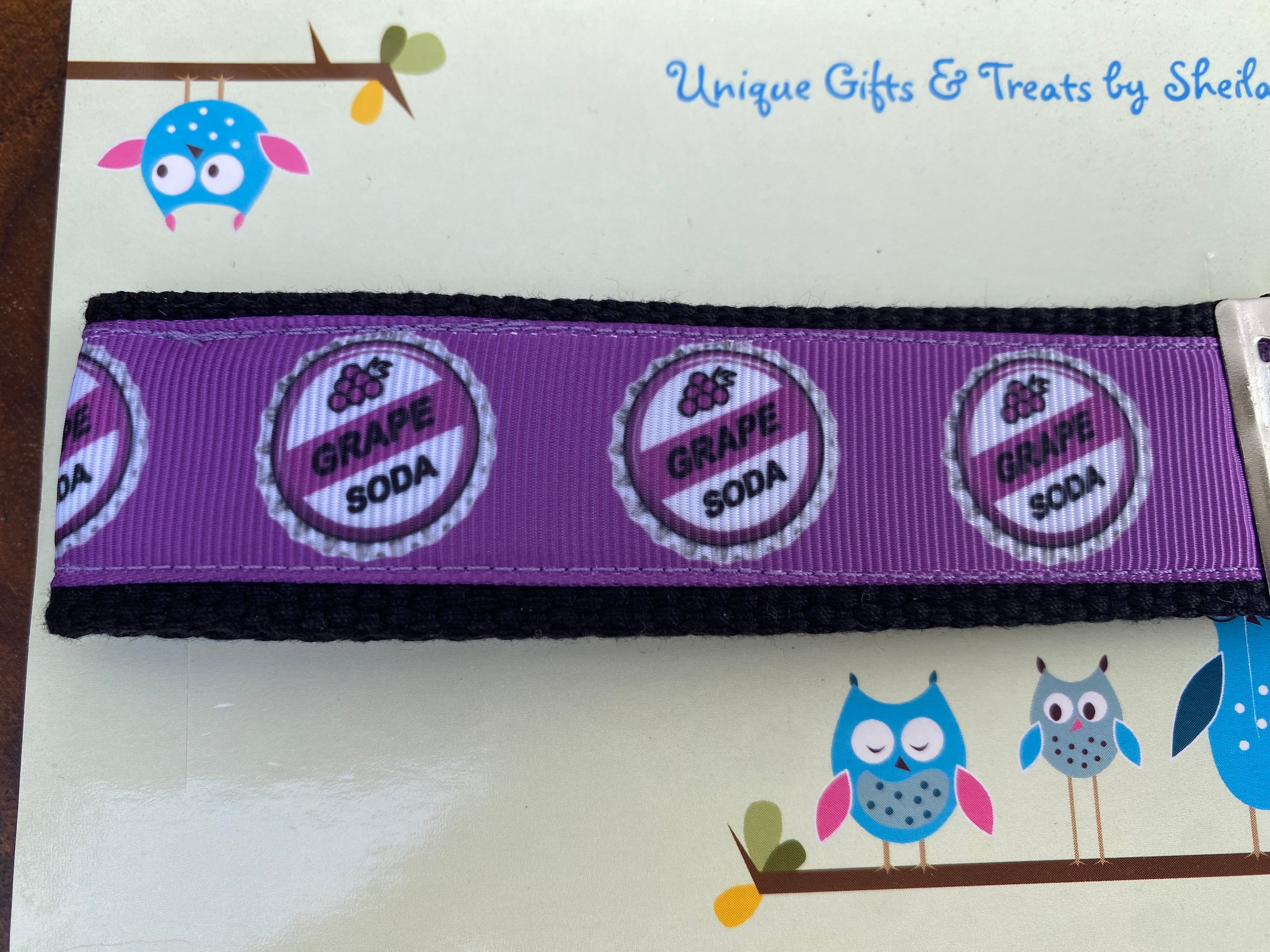 Disney Up Grape Soda Bottle Cap Keychain; Keyfob