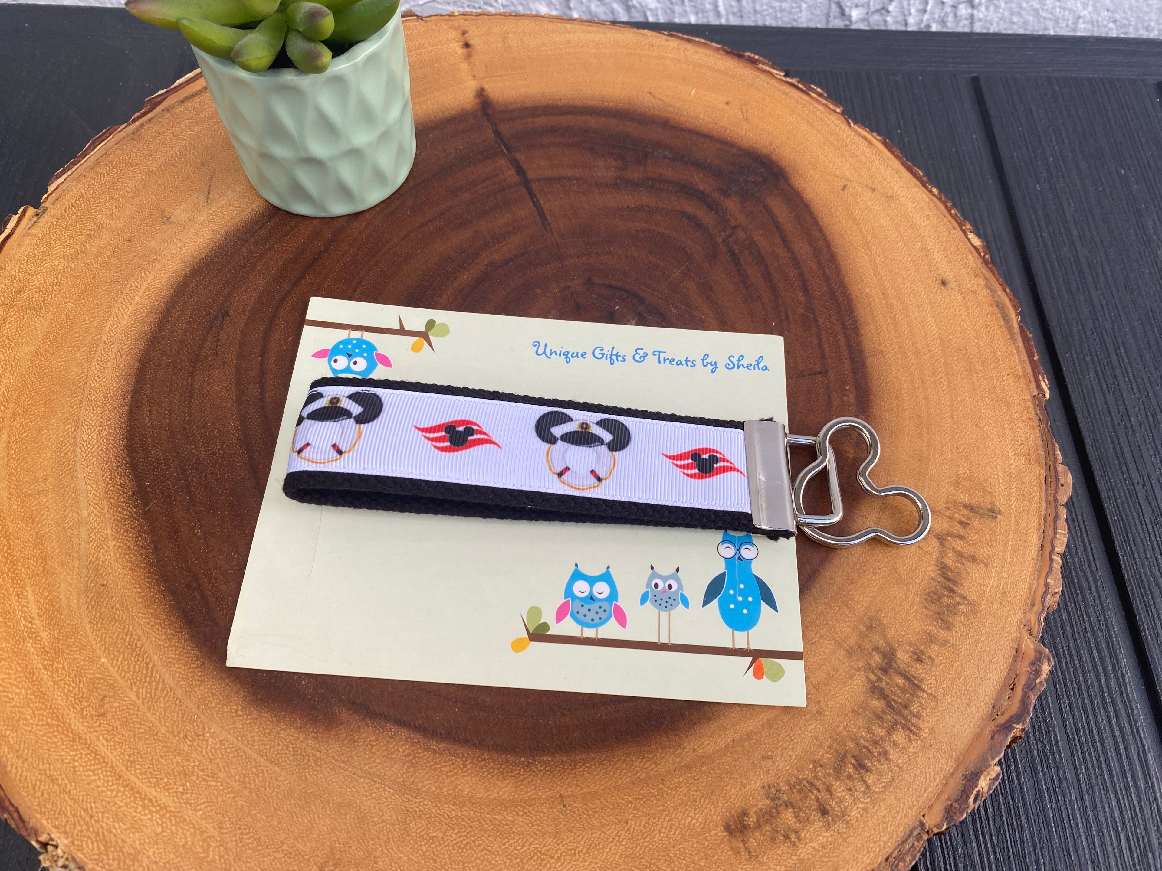 Disney Cruise; Lifebuoy Keychain; Keyfob