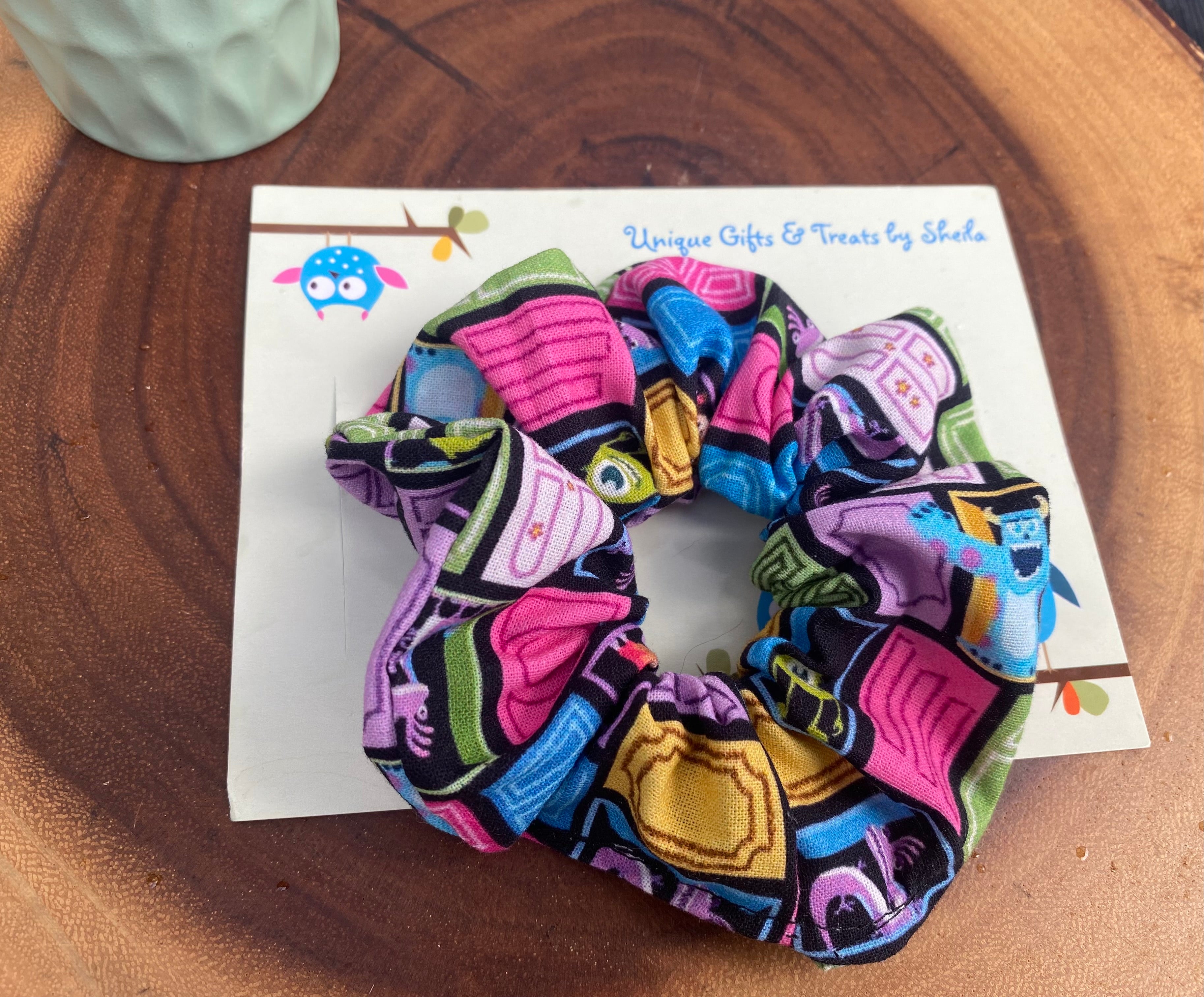 Monster Inc Doors Scrunchie