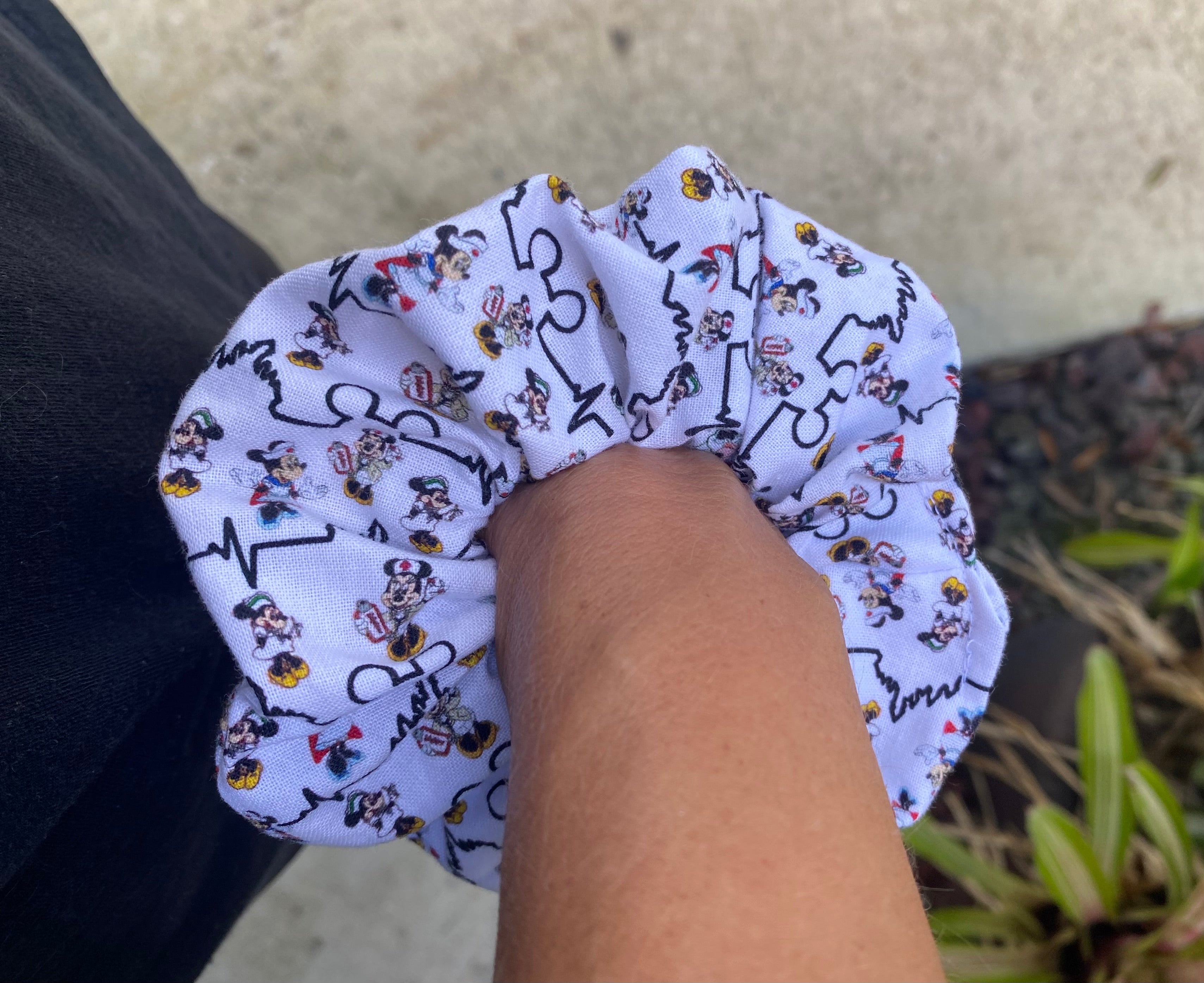 Nurse Minnie Scrunchie