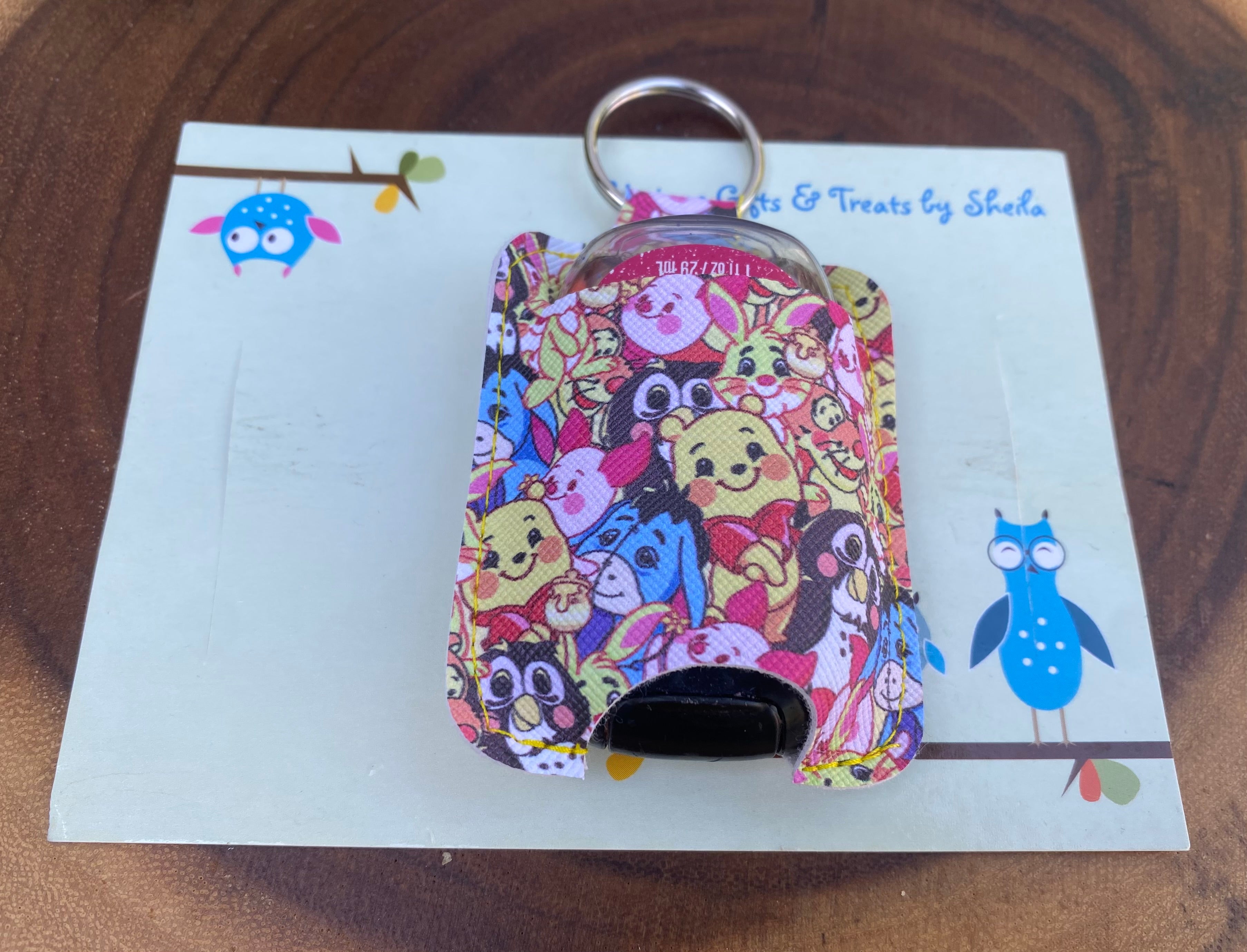 Winnie the Pooh and Gang Hand Sanitizer Holder