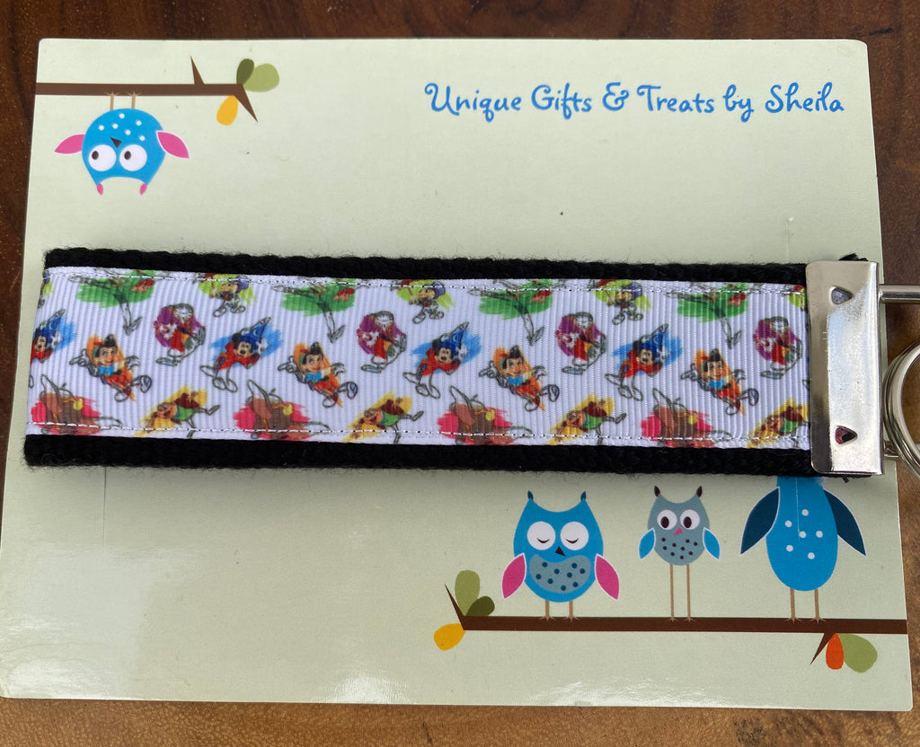 Disney Ink and Paint Keychain; Keyfob