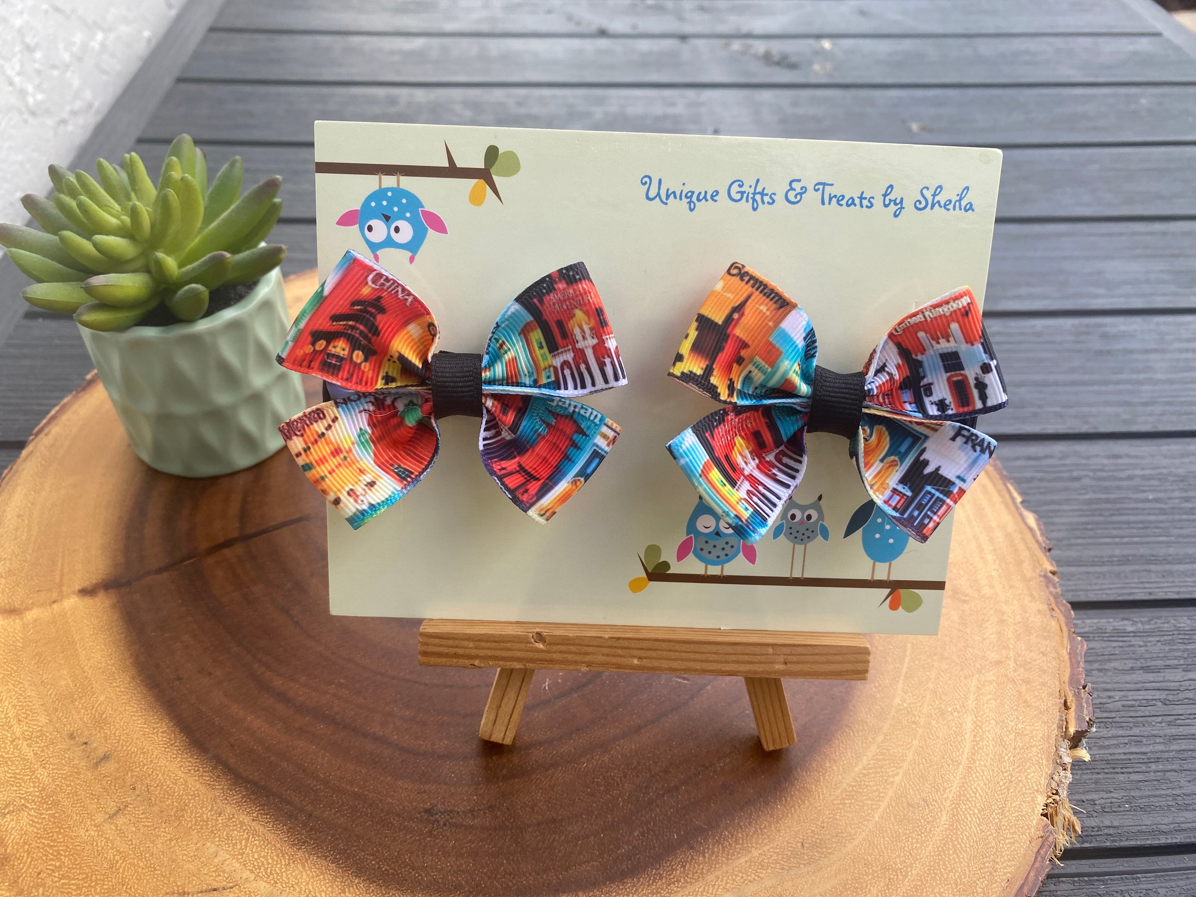 Epcot World Showcase; Countries Hairbows