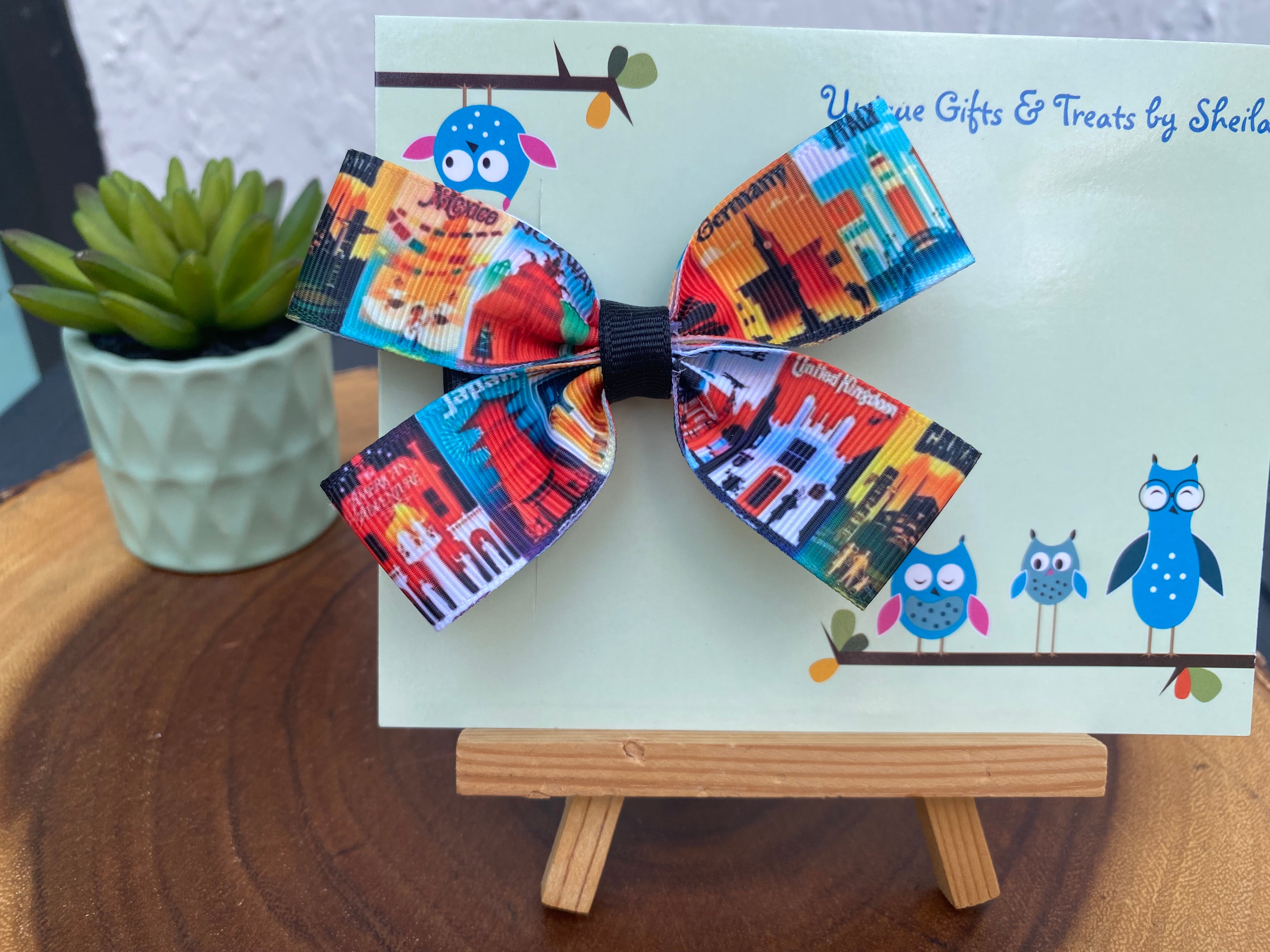 Epcot; Countries Hairbow