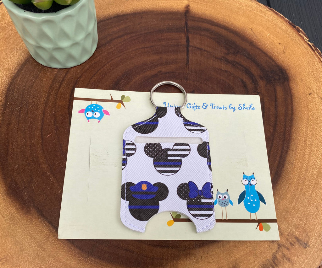 Police Officer Mickey Hand Sanitizer Holder