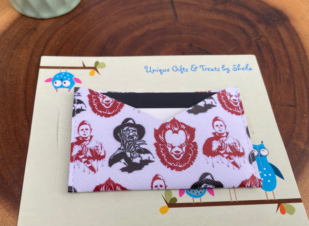 Horror Movie; Scary Movie Gift Card Holder
