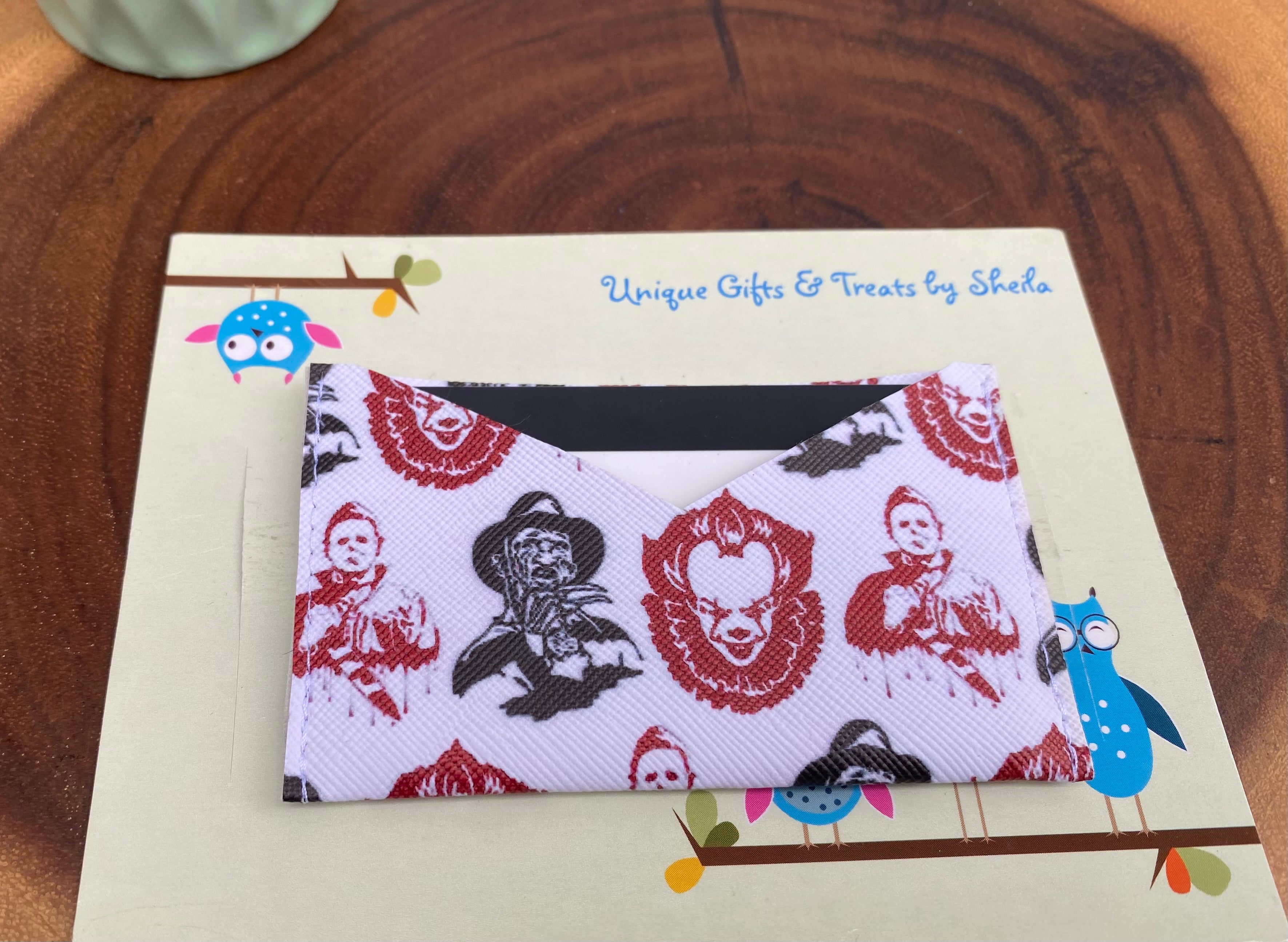 Horror Movie; Scary Movie Gift Card Holder