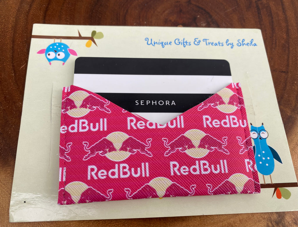 Energy Drink Gift Card Holder