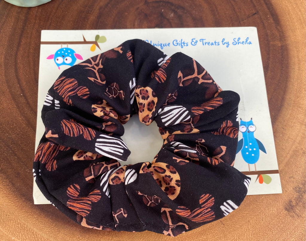 Mickey Mouse Safari Scrunchie
