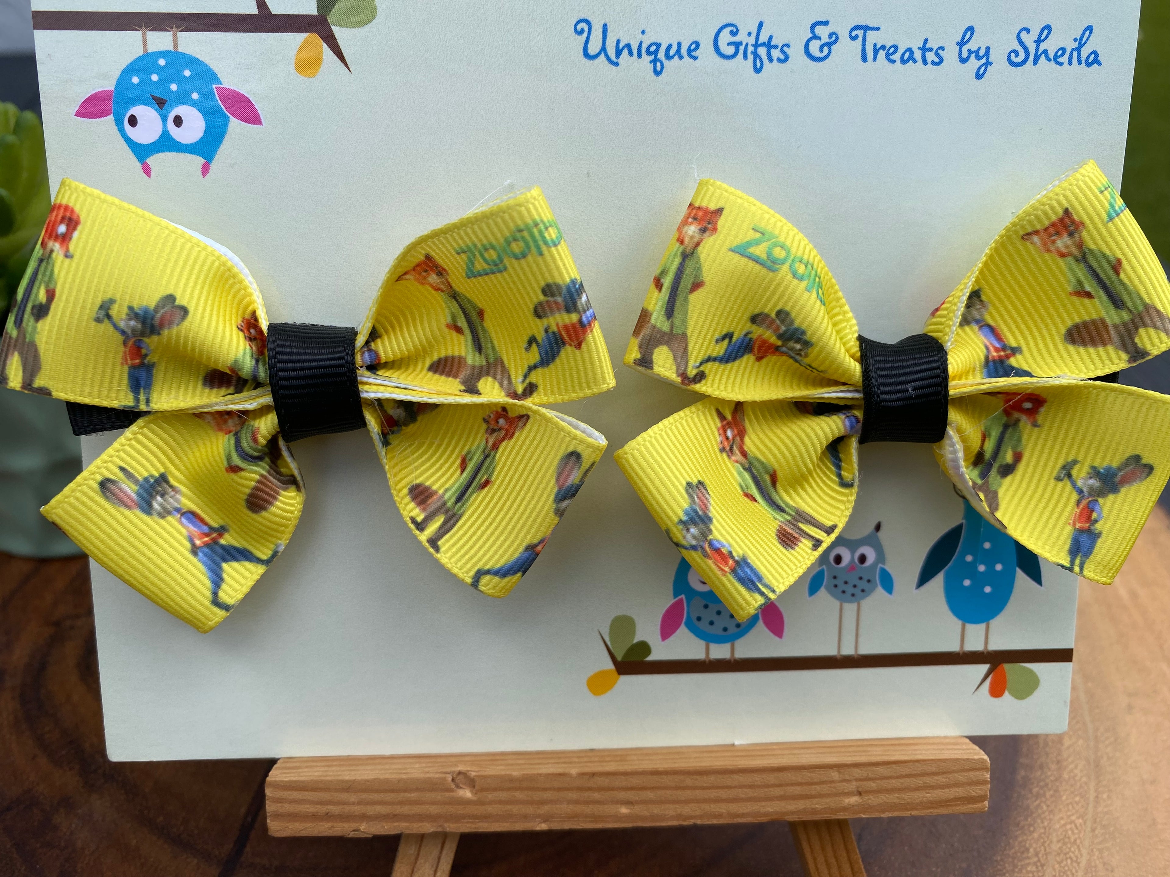 Zootopia; Nick and Judy Hairbows