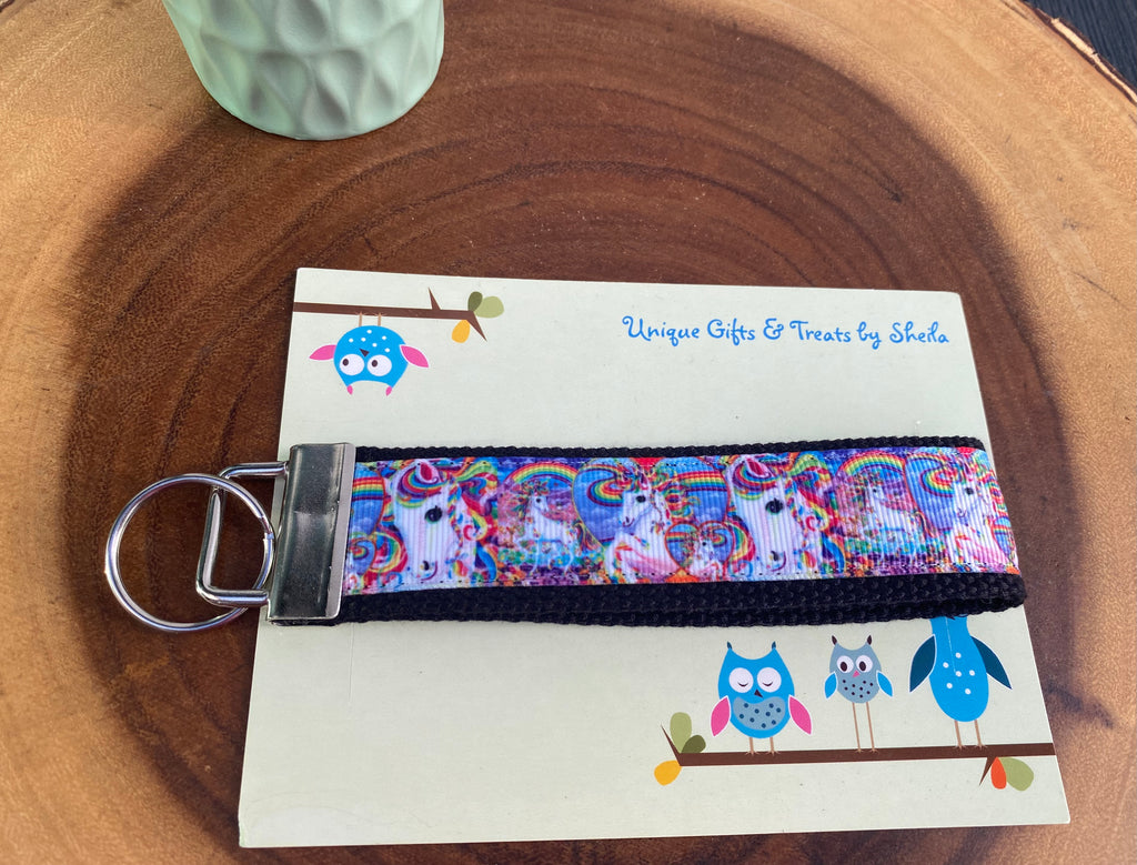 Unicorn Keychain; Keyfob