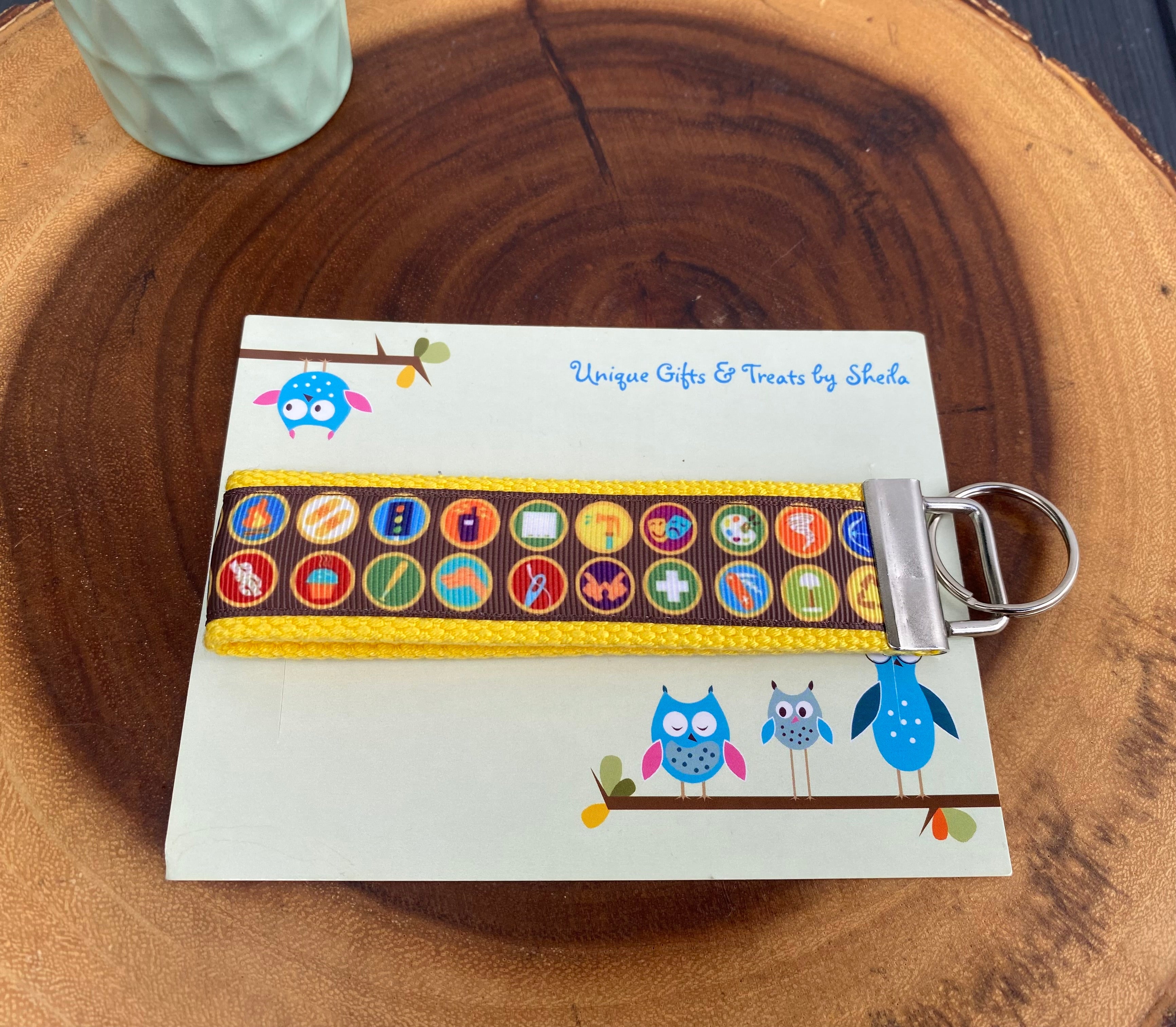 Disney Up;Wilderness Explorer Badges keychain; Keyfob