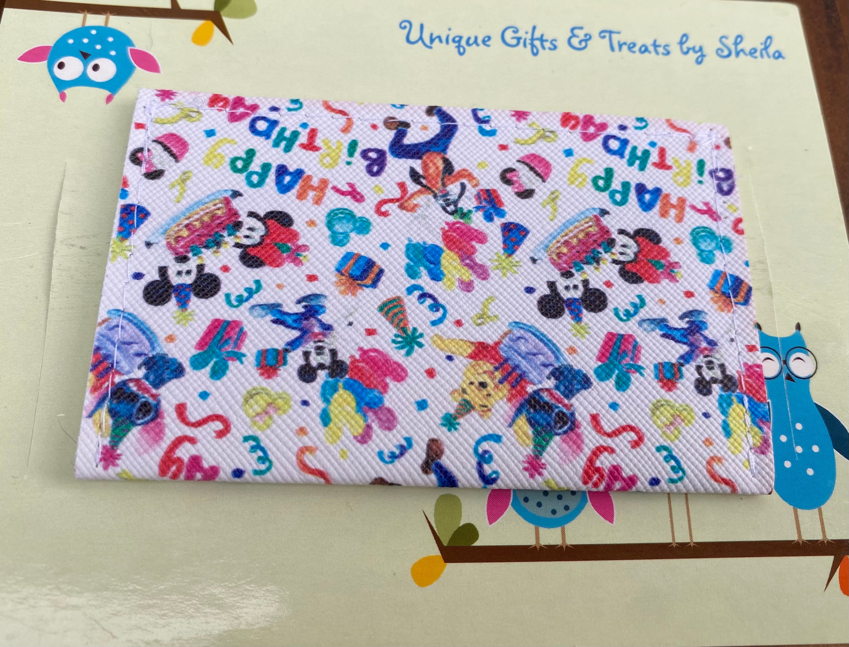 Disney Birthday Gift Card Holder