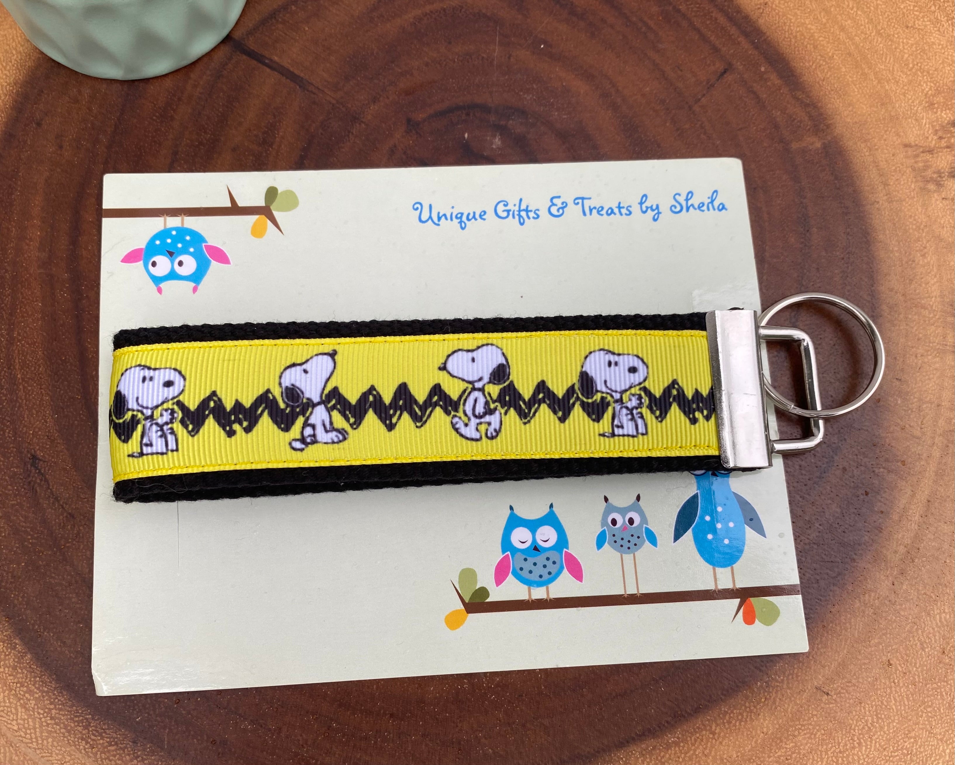 Snoopy Keychain; Keyfob