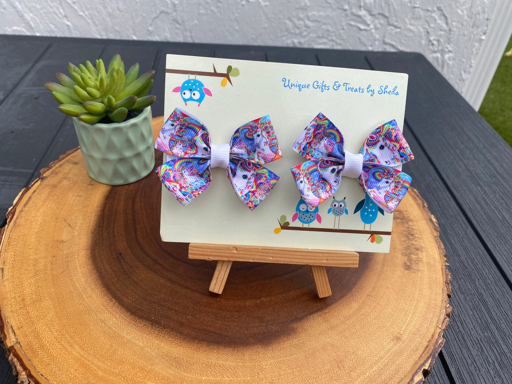 Unicorn Hairbows