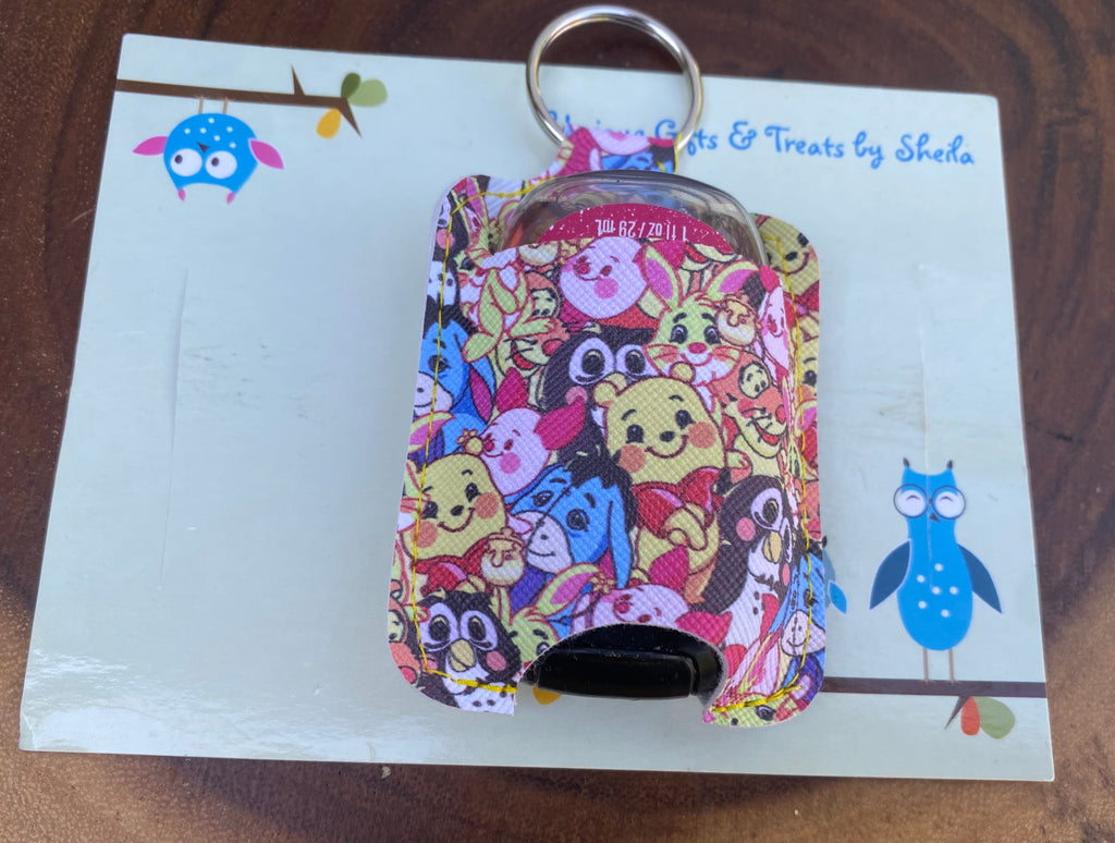 Winnie the Pooh and Gang Hand Sanitizer Holder