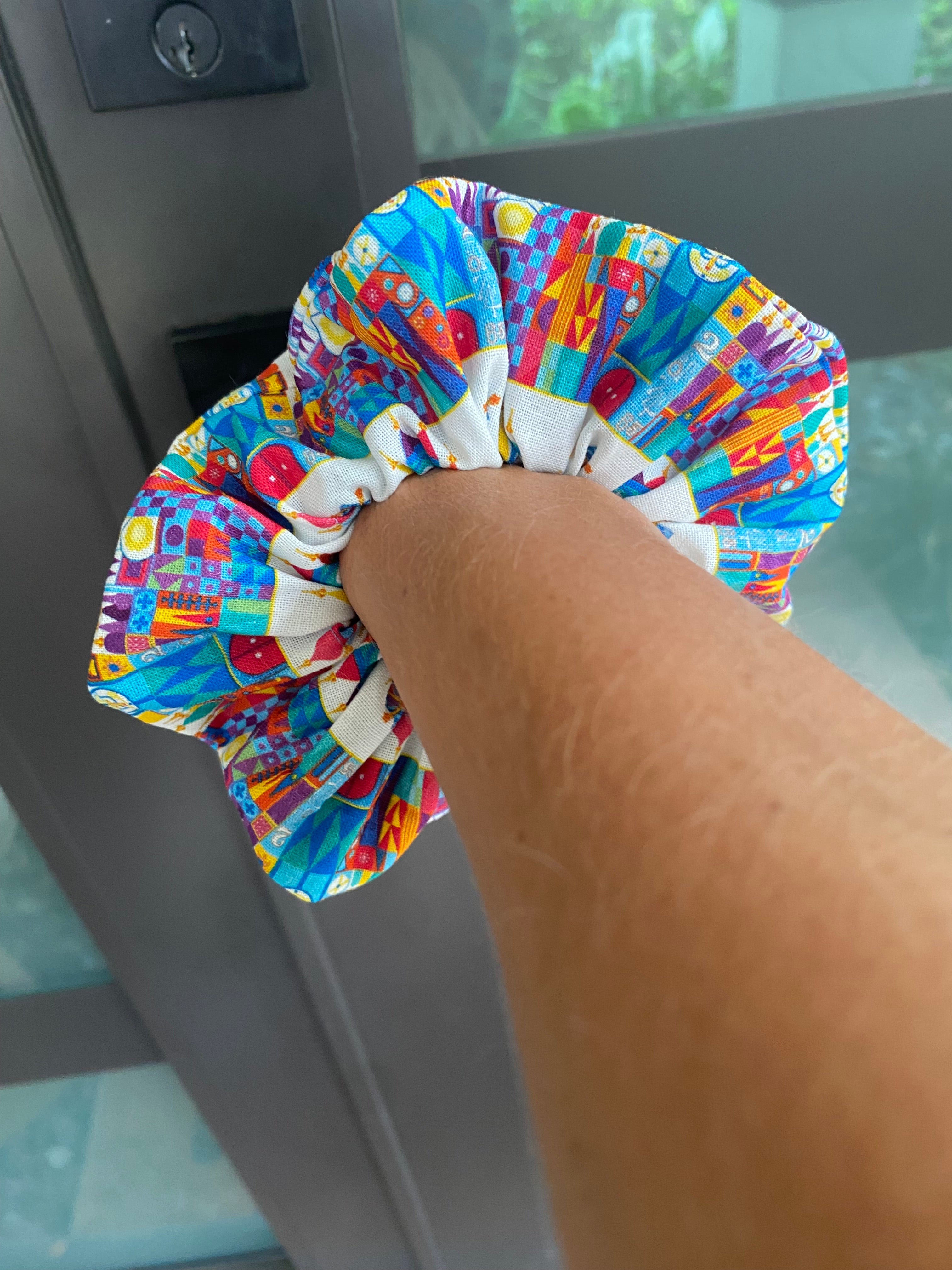 Small World Scrunchie