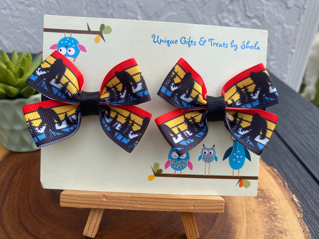 Big Foot Hairbows; Sasquatch Hairbows