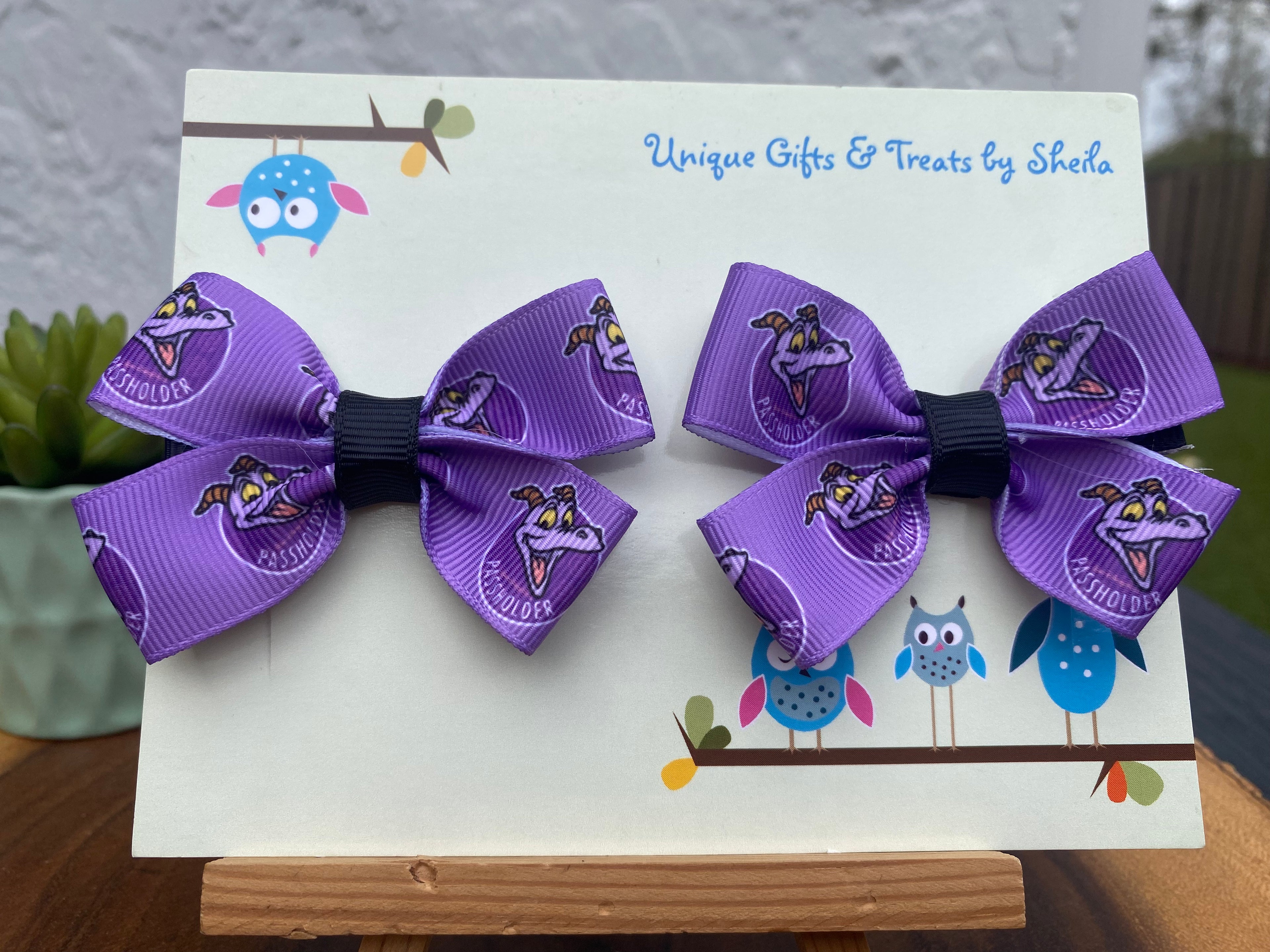 Figment Passholder Hairbows