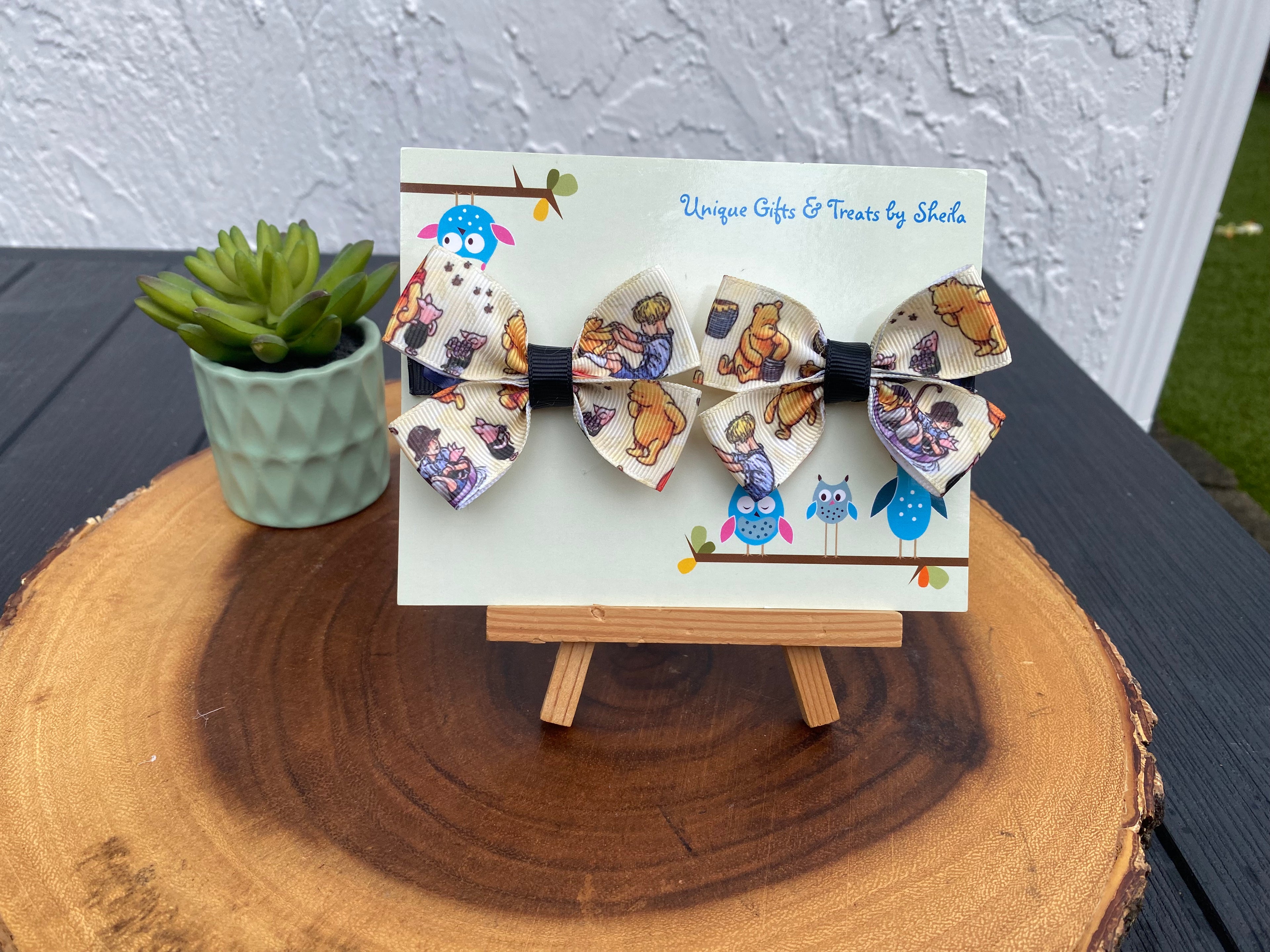 Winnie the Pooh Hairbows