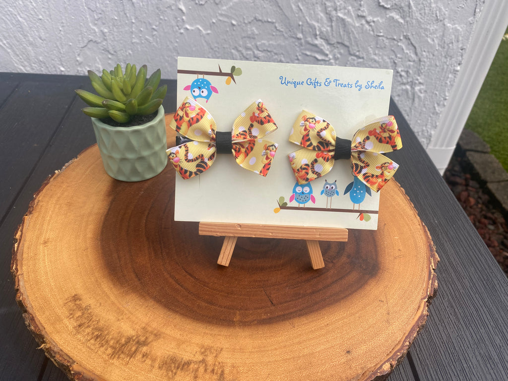 Tigger Hair Bows