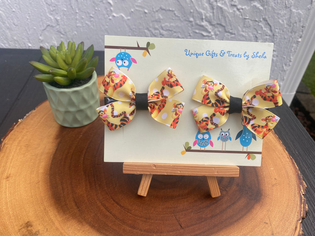 Tigger Hair Bows