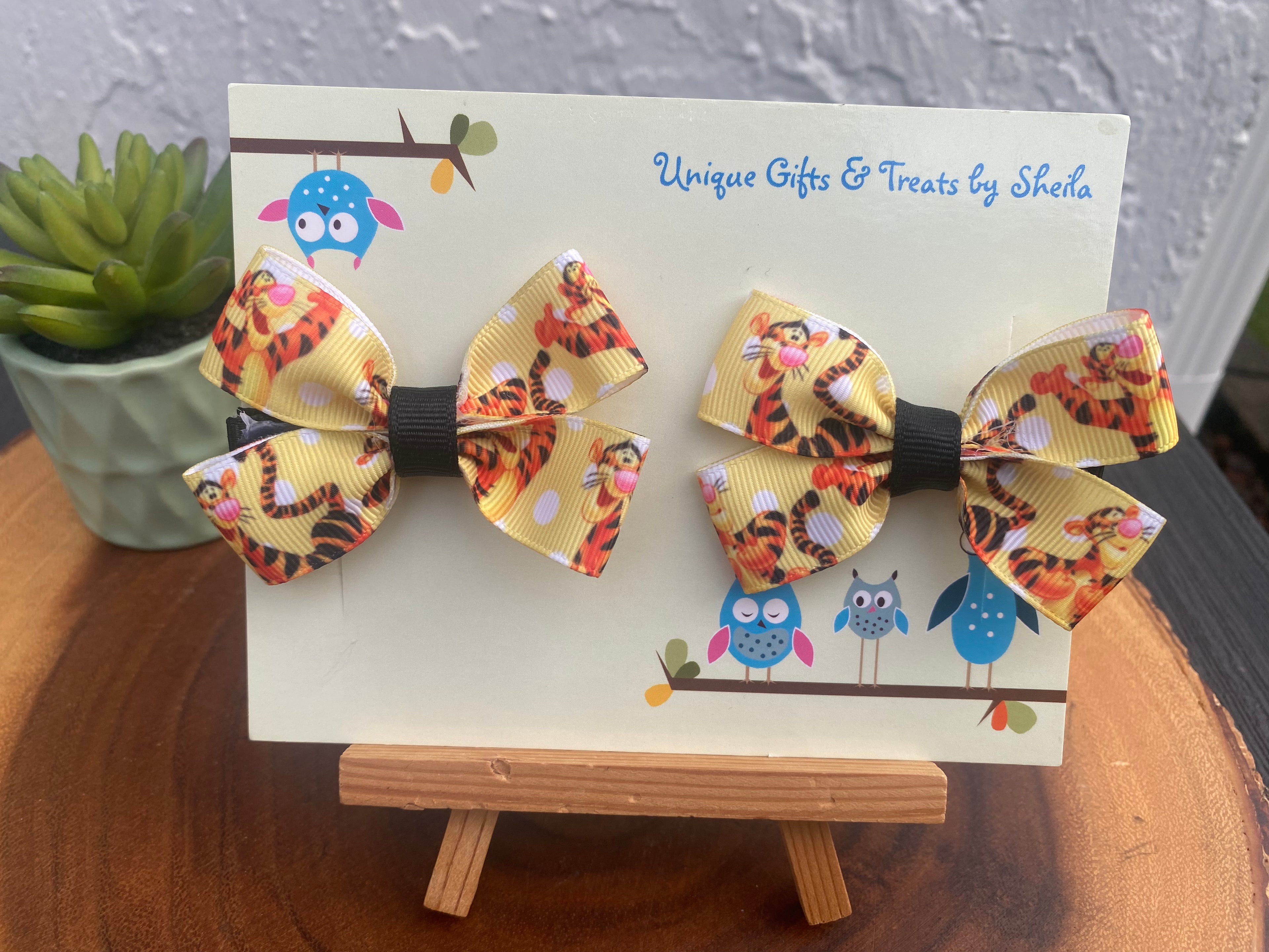 Tigger Hair Bows