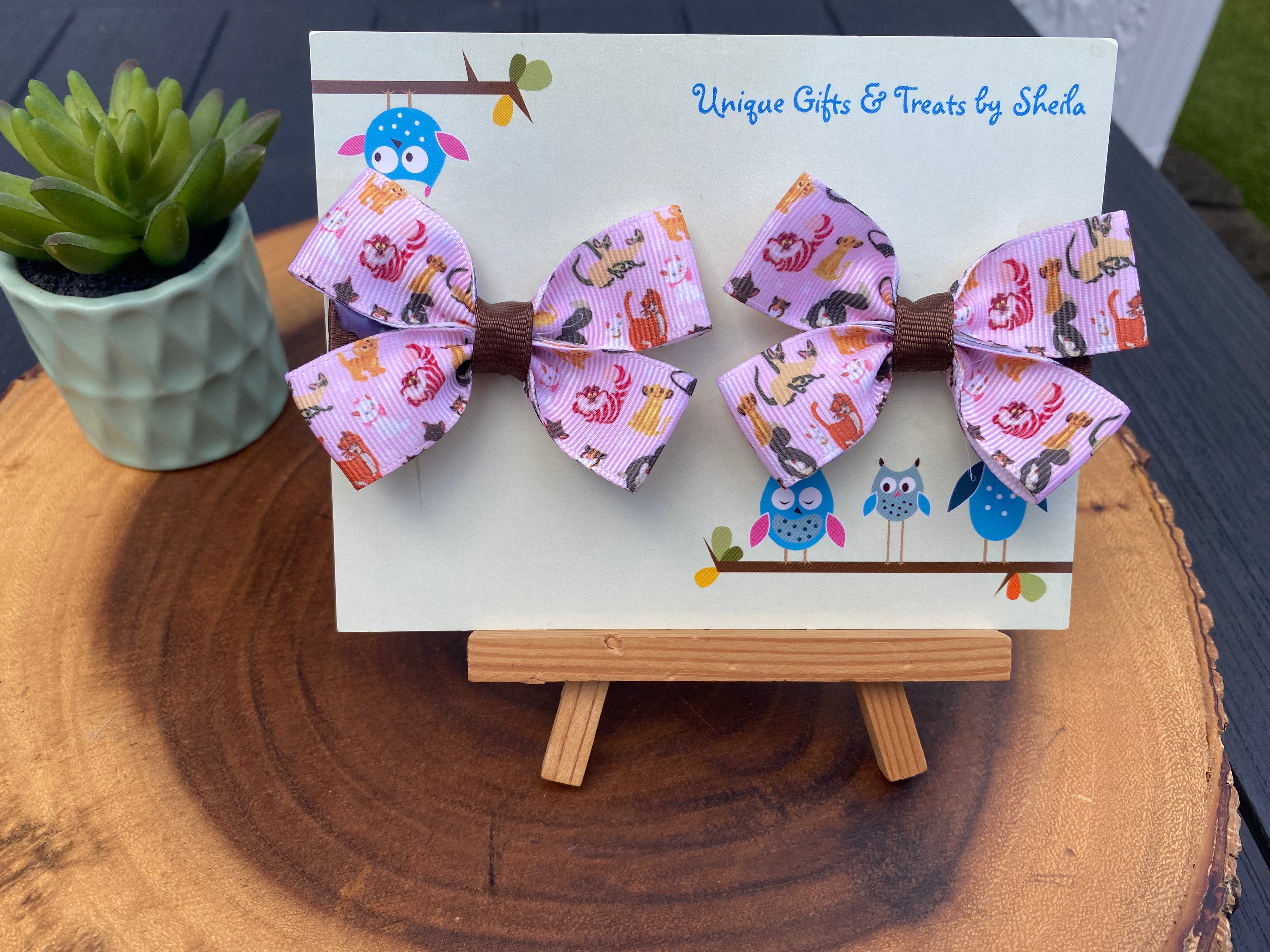 Disney Cats; Dooney Inspired Cats Hairbows