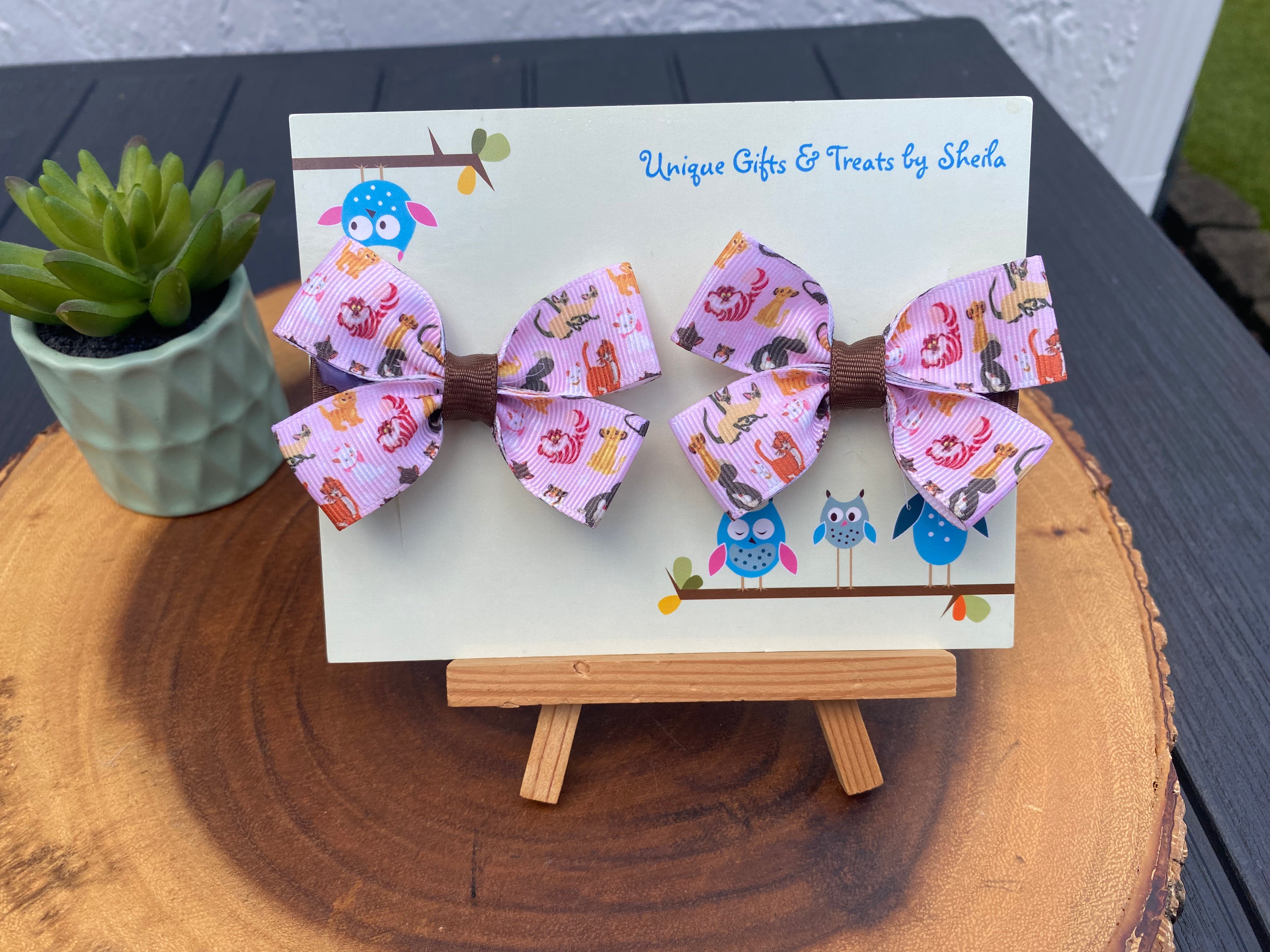 Disney Cats; Dooney Inspired Cats Hairbows