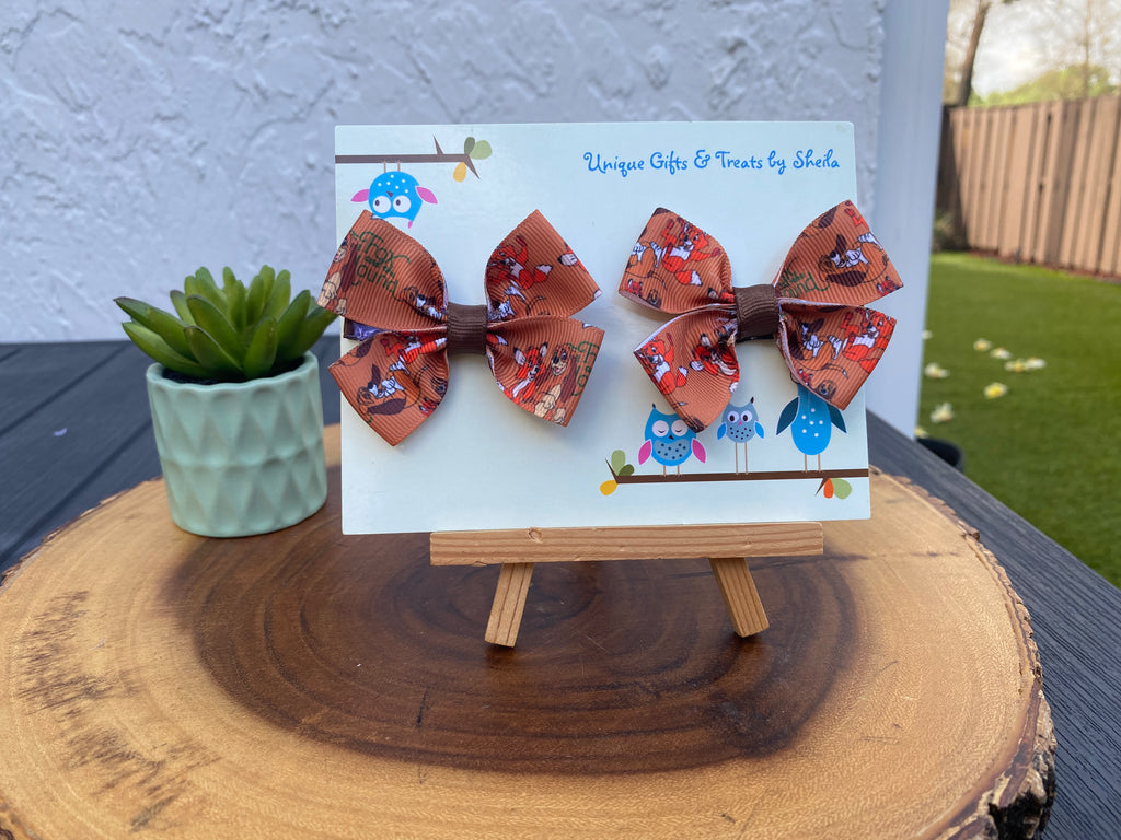 Fox and the Hound Hairbows