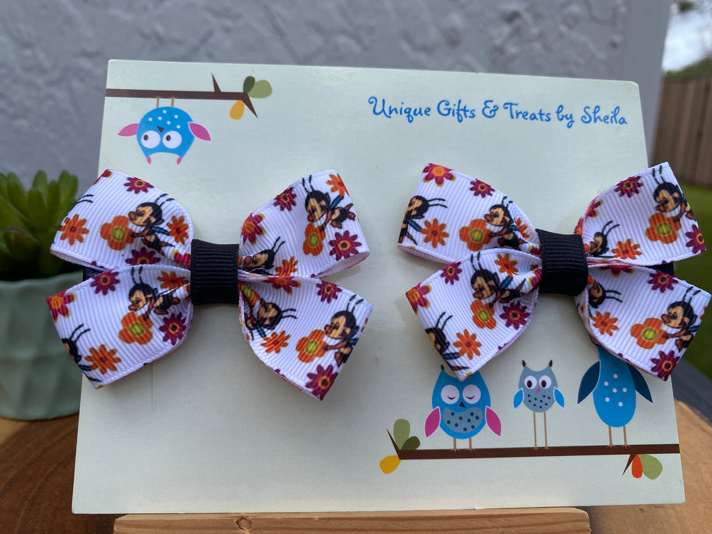 Spike the Bee Hairbows
