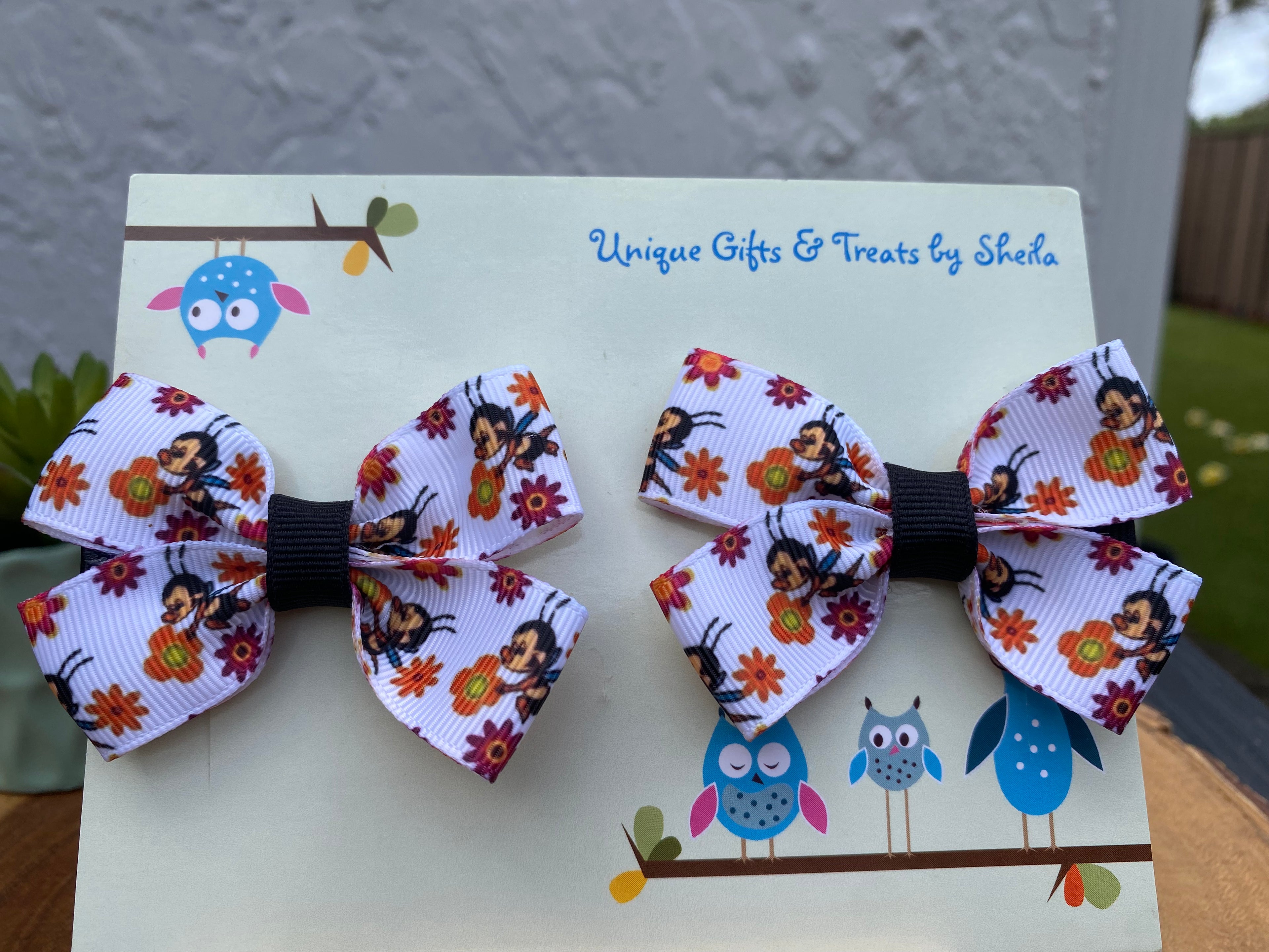 Spike the Bee Hairbows