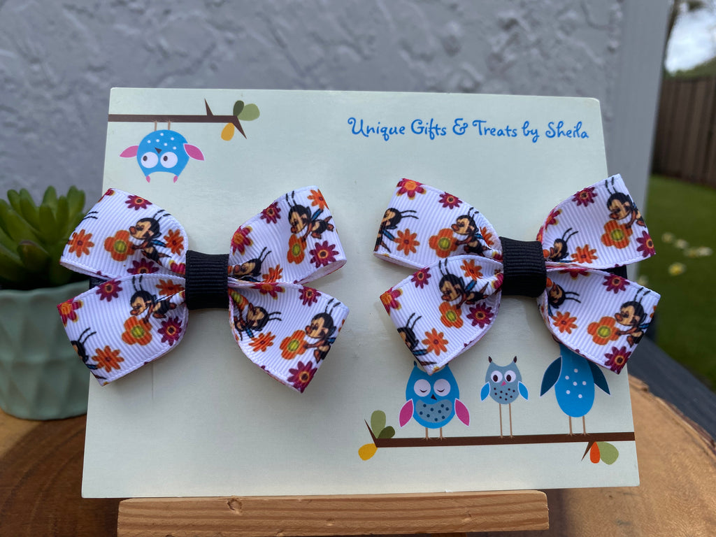 Spike the Bee Hairbows