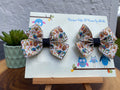 Beauty and the Beast; Belle Stained Glass Hairbows